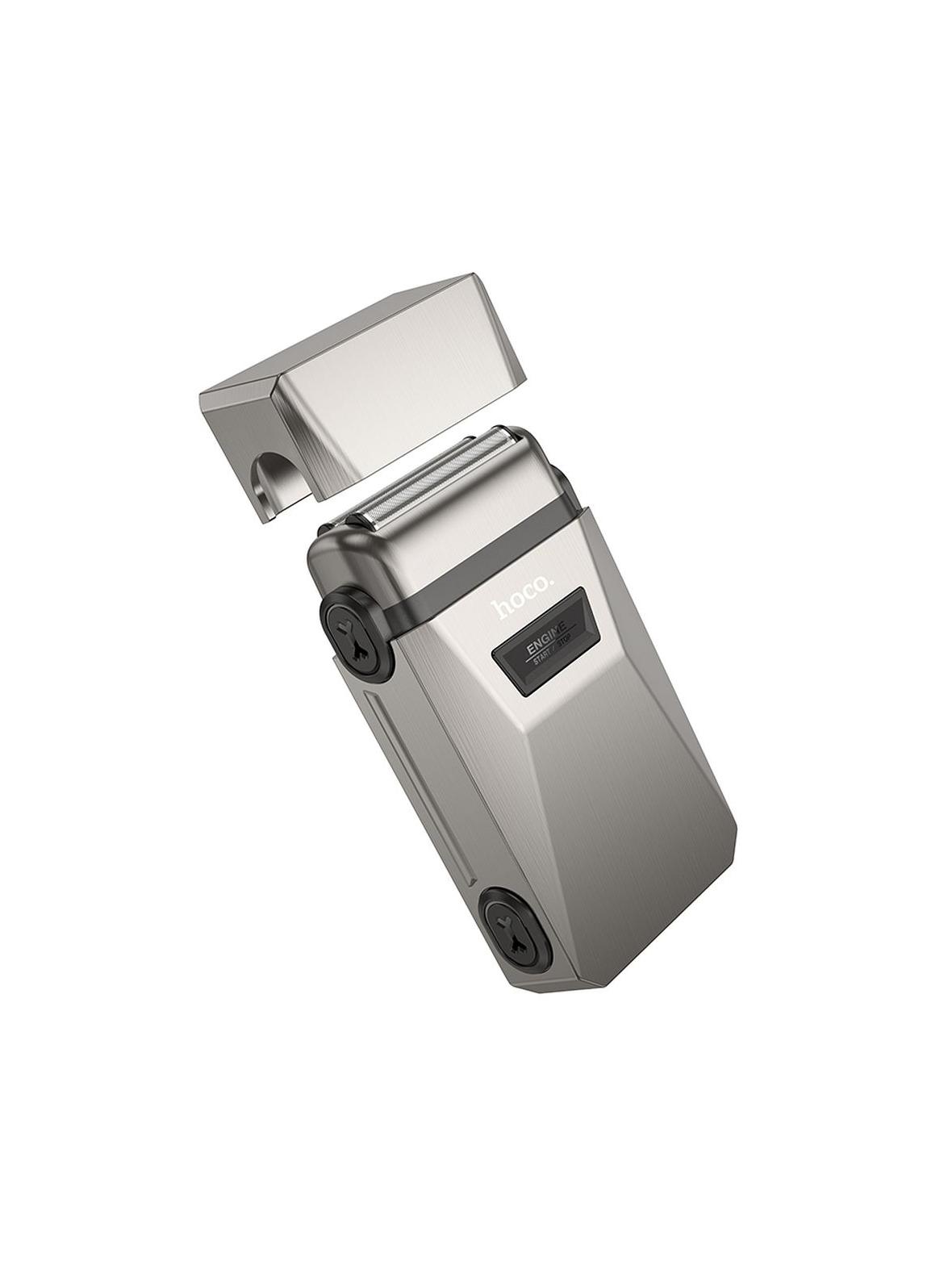 Maszynka do golenia Hoco z podwójnymi ostrzami IPX7 HP31 srebrna