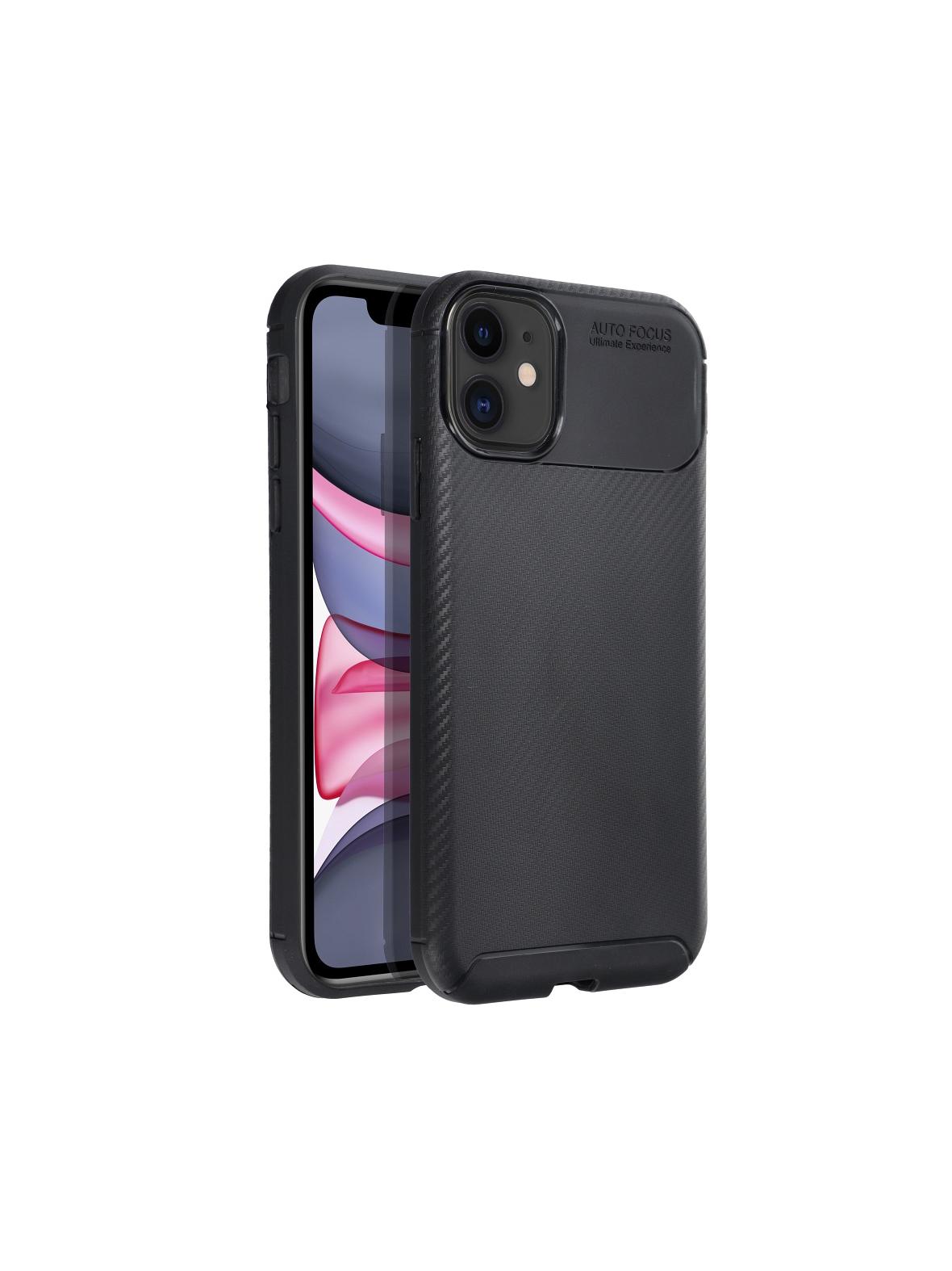 Futerał CARBON PREMIUM do IPHONE 11 czarny
