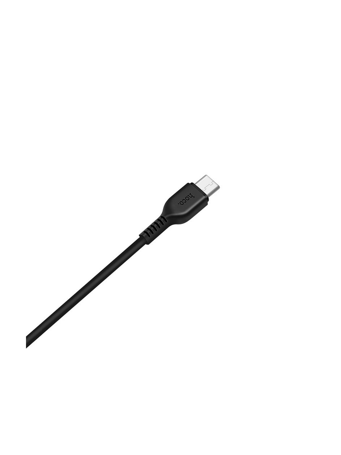 Kabel USB A do USB C Hoco 1 m X13 czarny