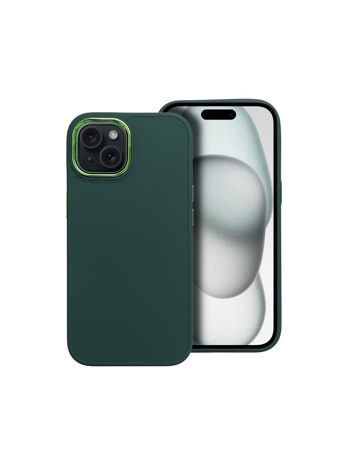 Futerał FRAME do IPHONE 15 zielony