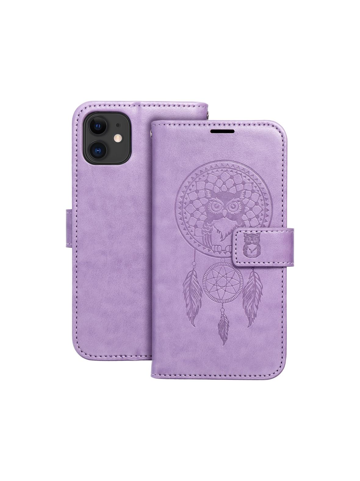 Kabura MEZZO Book do IPHONE 11 łapacz snów fioletowy