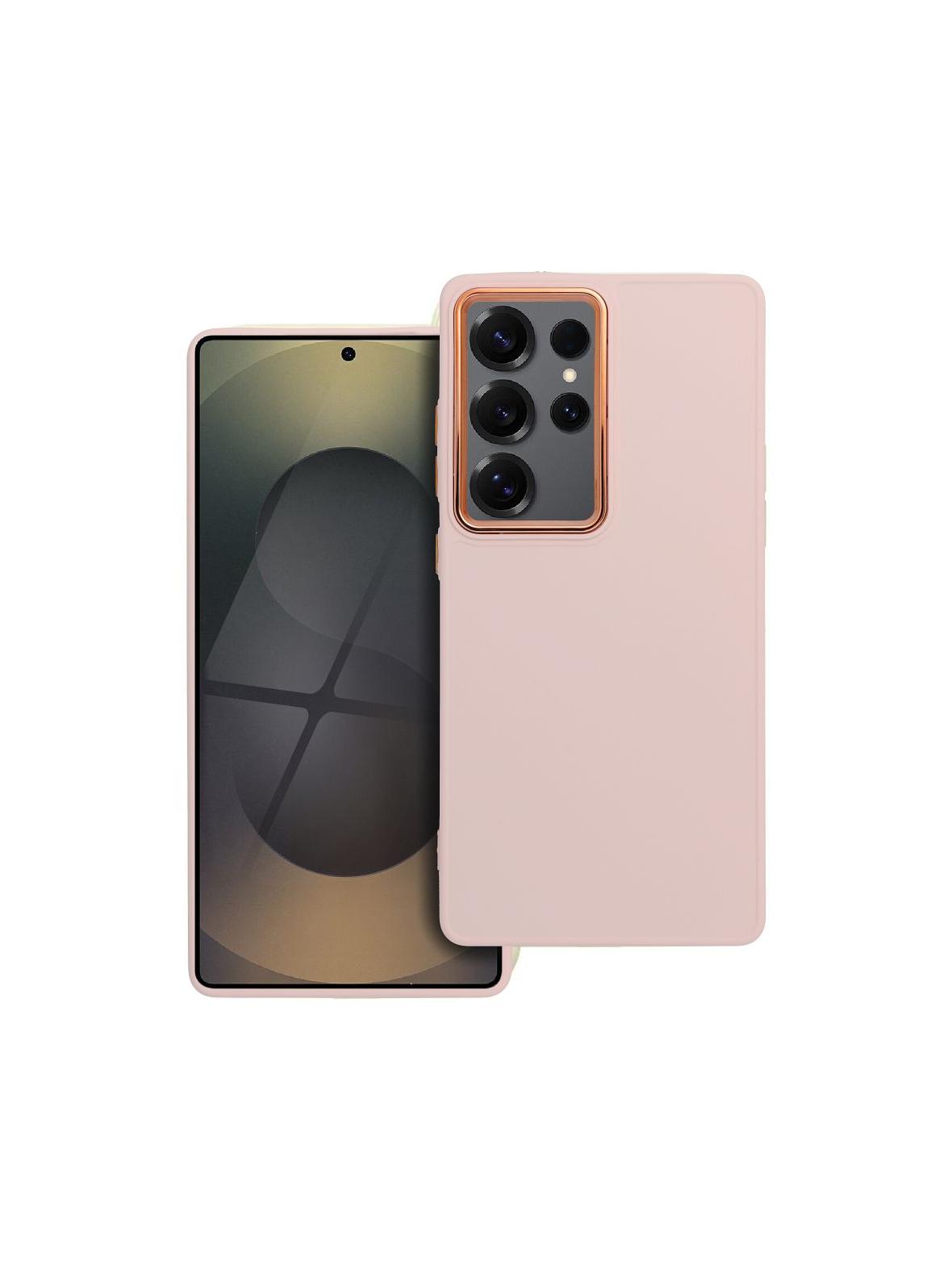 Futerał FRAME do SAMSUNG S25 Ultra pudrowy róż