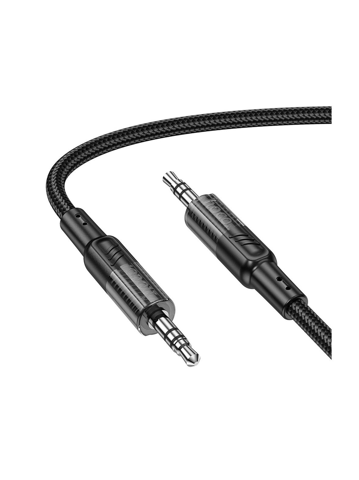 Kabel AUX Jack 3,5 mm do Jack 3,5 mm Hoco 1,2 m UPA27 czarny