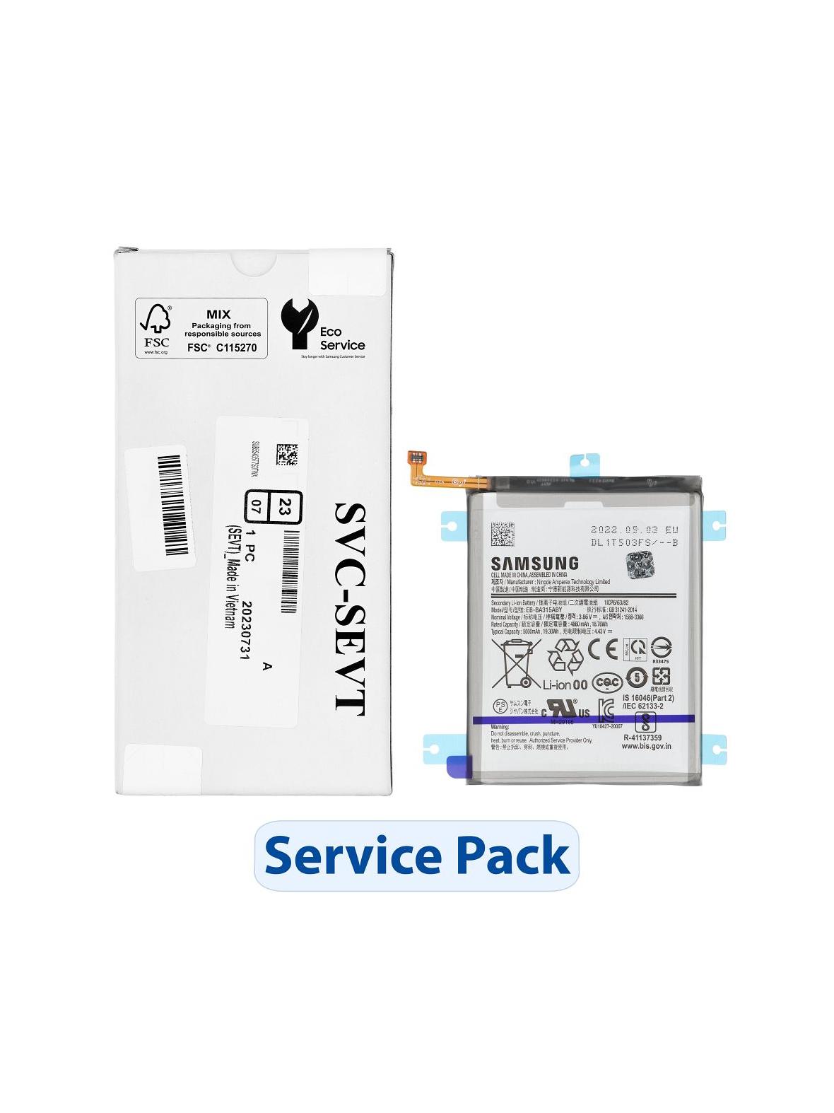 ServicePack Bateria EB-BA315ABY do SAMSUNG A31 A315 GH82-22762A