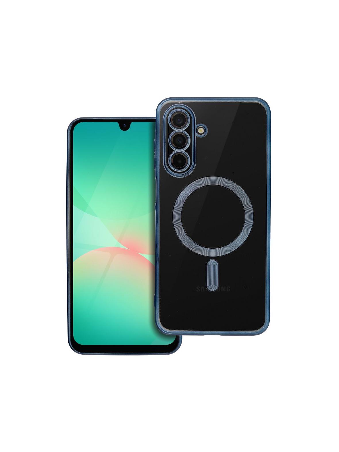 Futerał ELECTRO MAG COVER kompatybilny z MagSafe do SAMSUNG A26 tytanowy niebieski