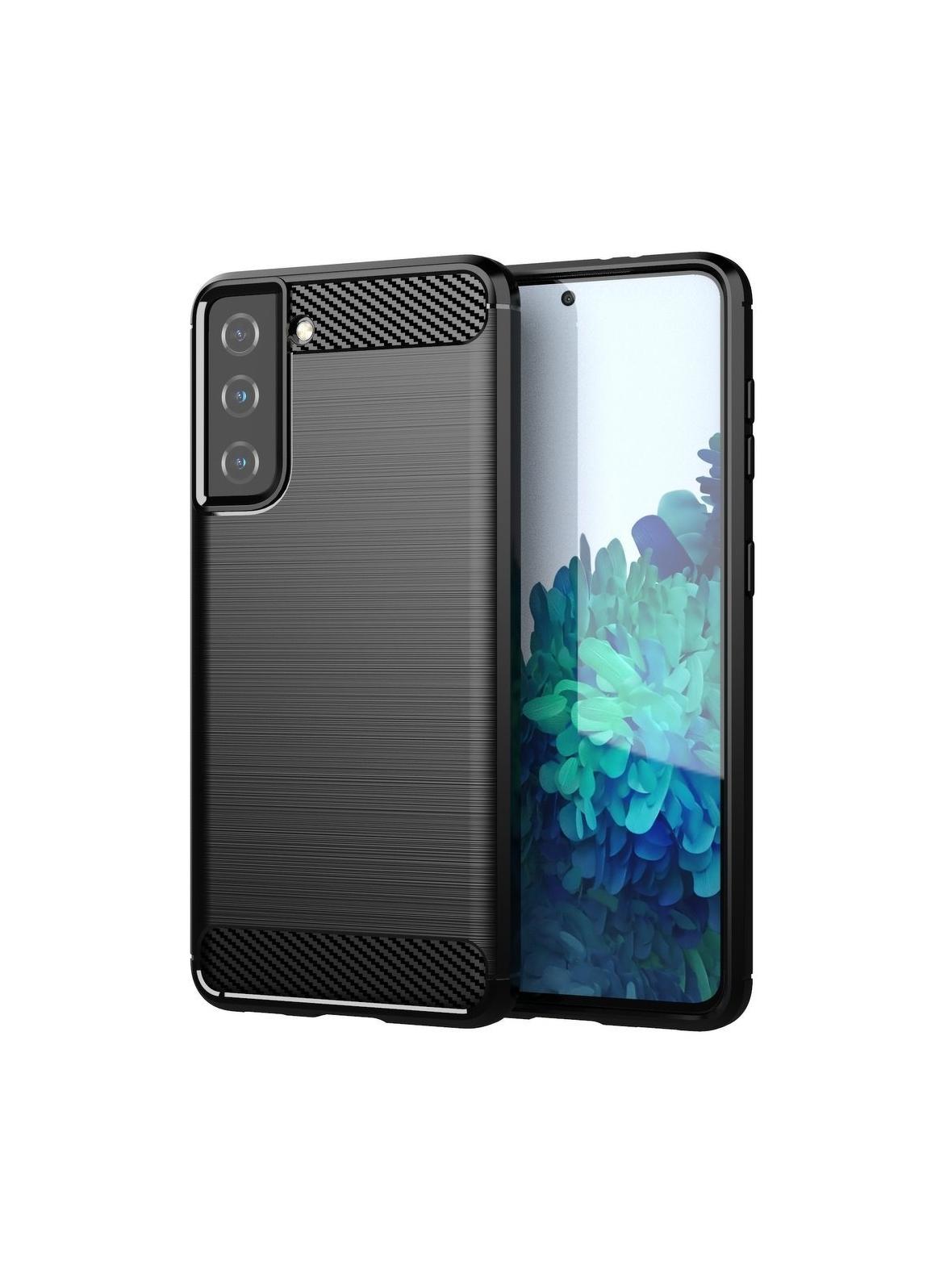 Futerał CARBON do SAMSUNG S21 Plus czarny