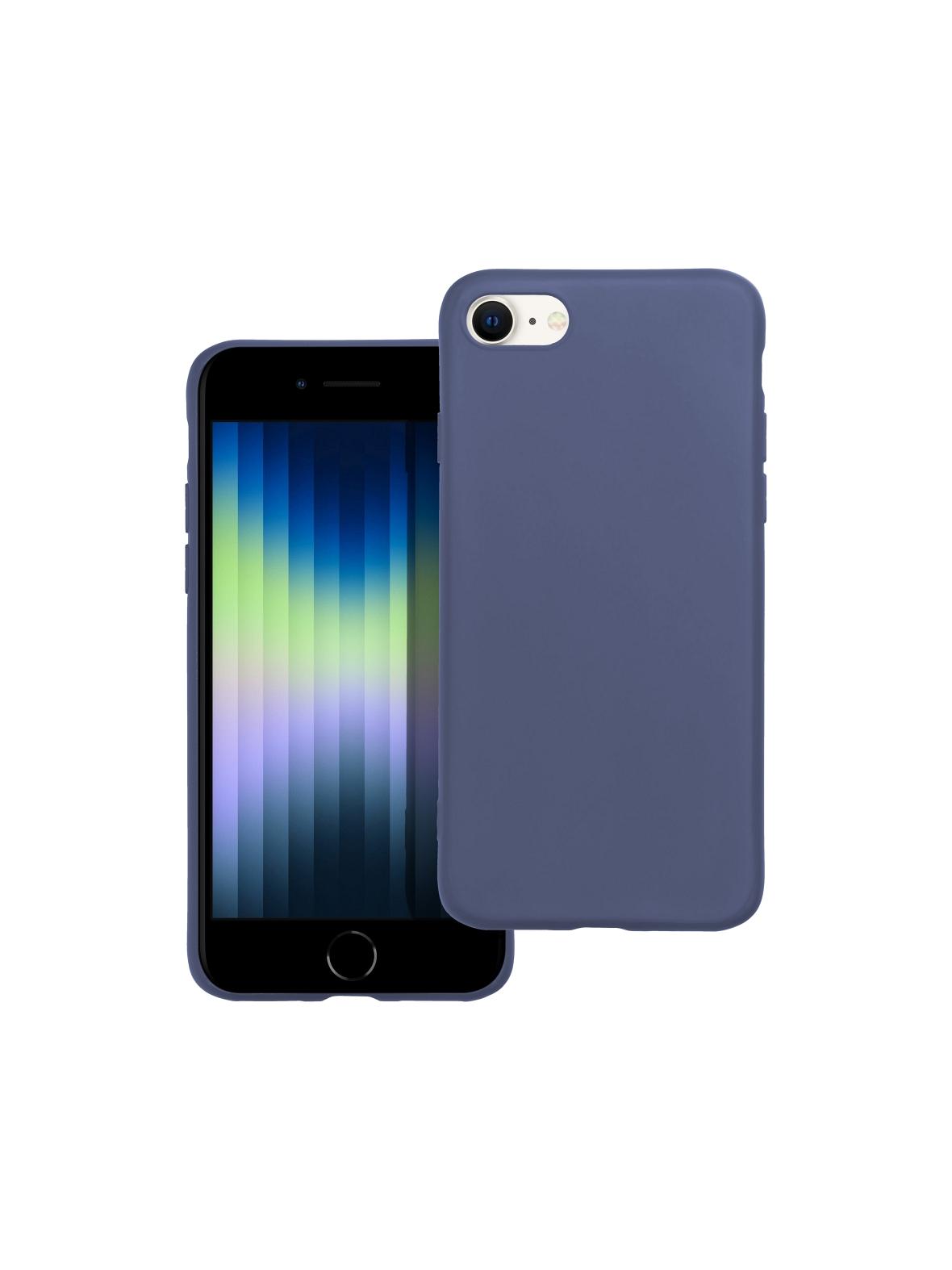 Futerał MATT do IPHONE 7 / 8 / SE 2020 / SE 2022 niebieski