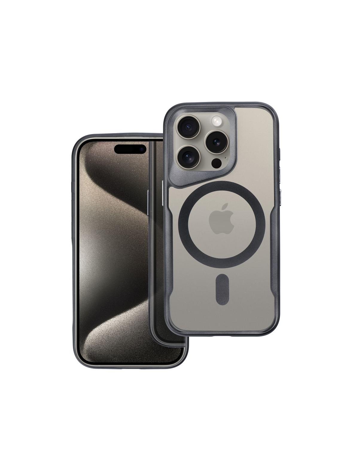 Futerał ERGOFIT NEWZONE kompatybilny z MagSafe do IPHONE 15 PRO czarny