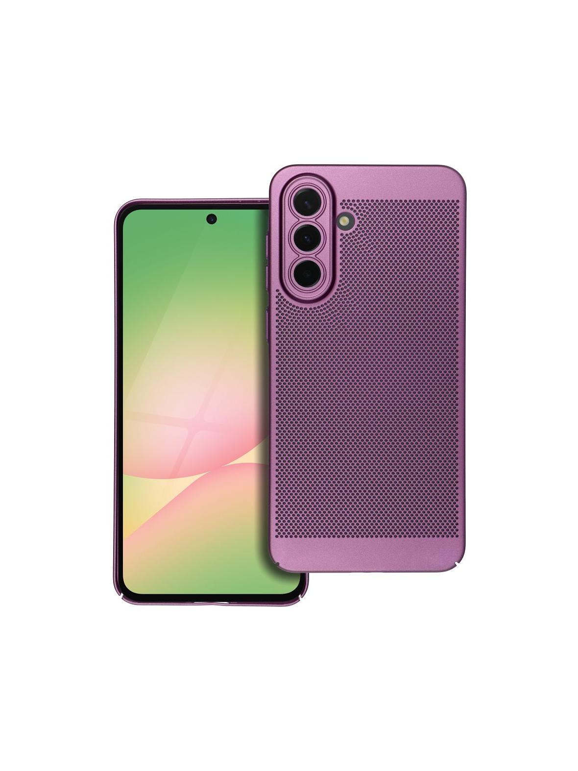 Futerał do Samsung A56 5G Breezy fioletowy