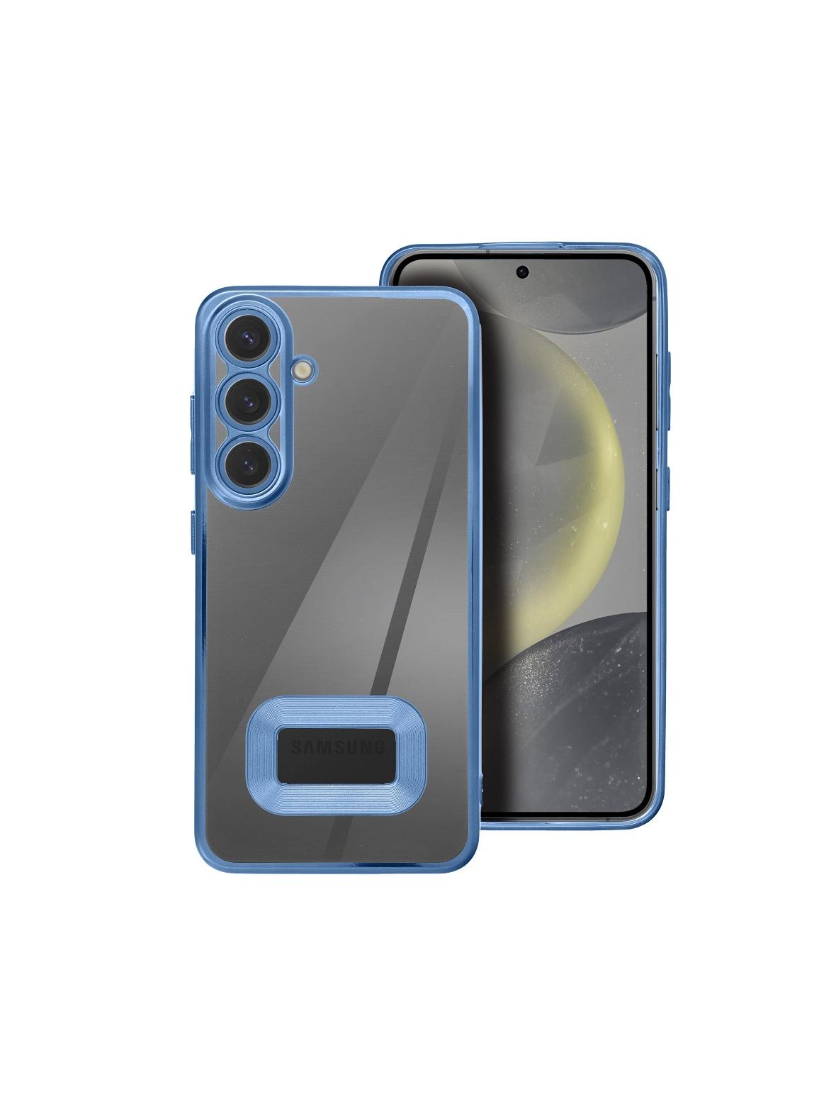 Futerał GLAM do SAMSUNG A34 5G niebieski