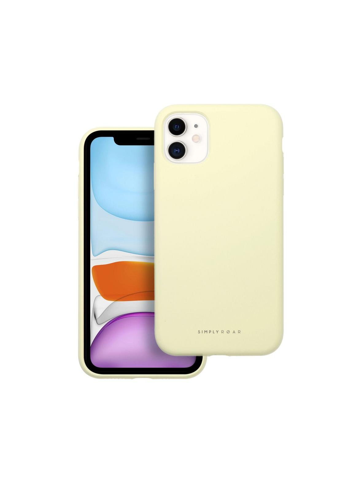 ROAR futerał CLOUD SKIN do IPHONE 11 Jasnożółty
