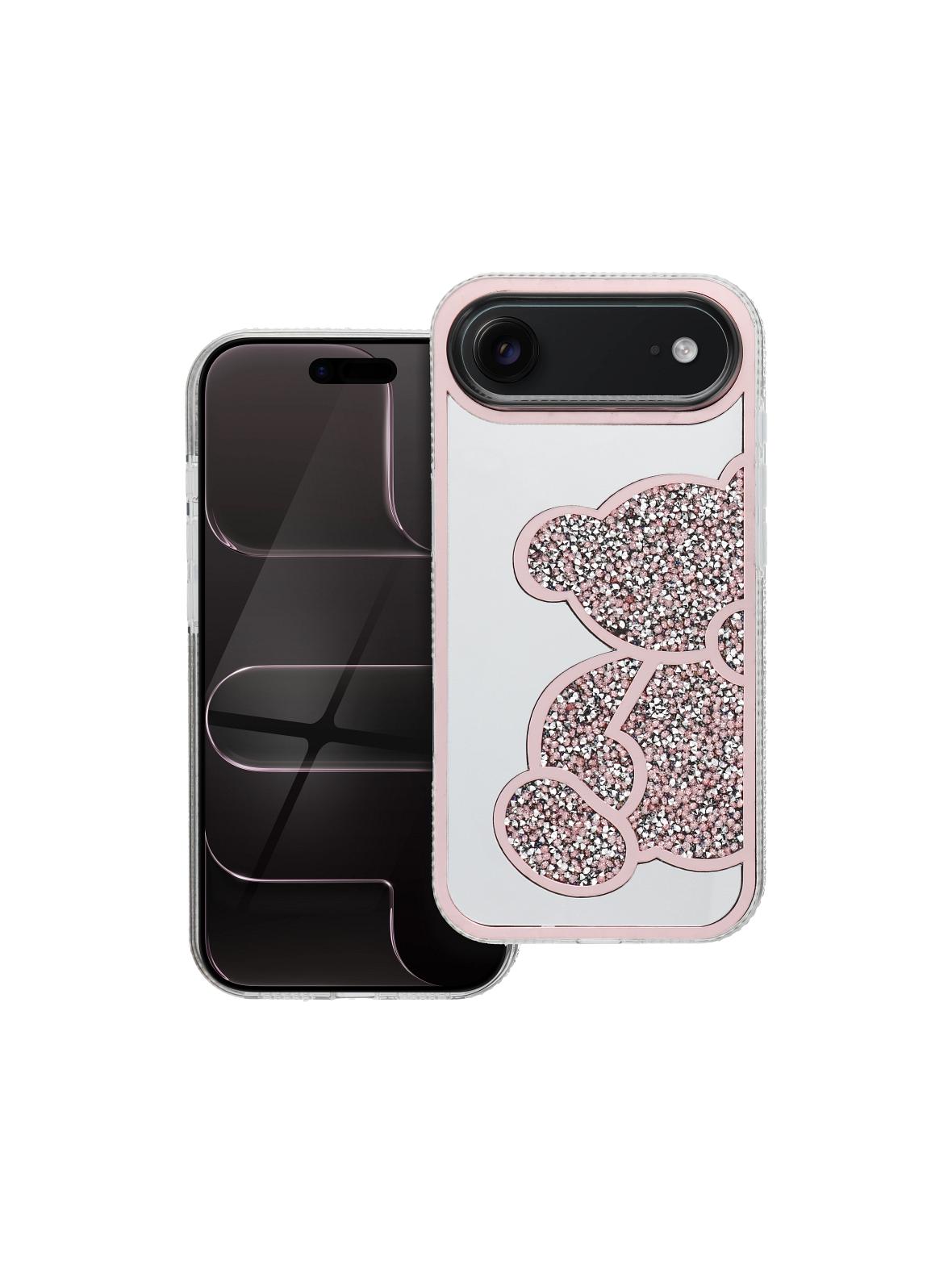 Futerał TEDDY BEAR do IPHONE 17 Air różowy