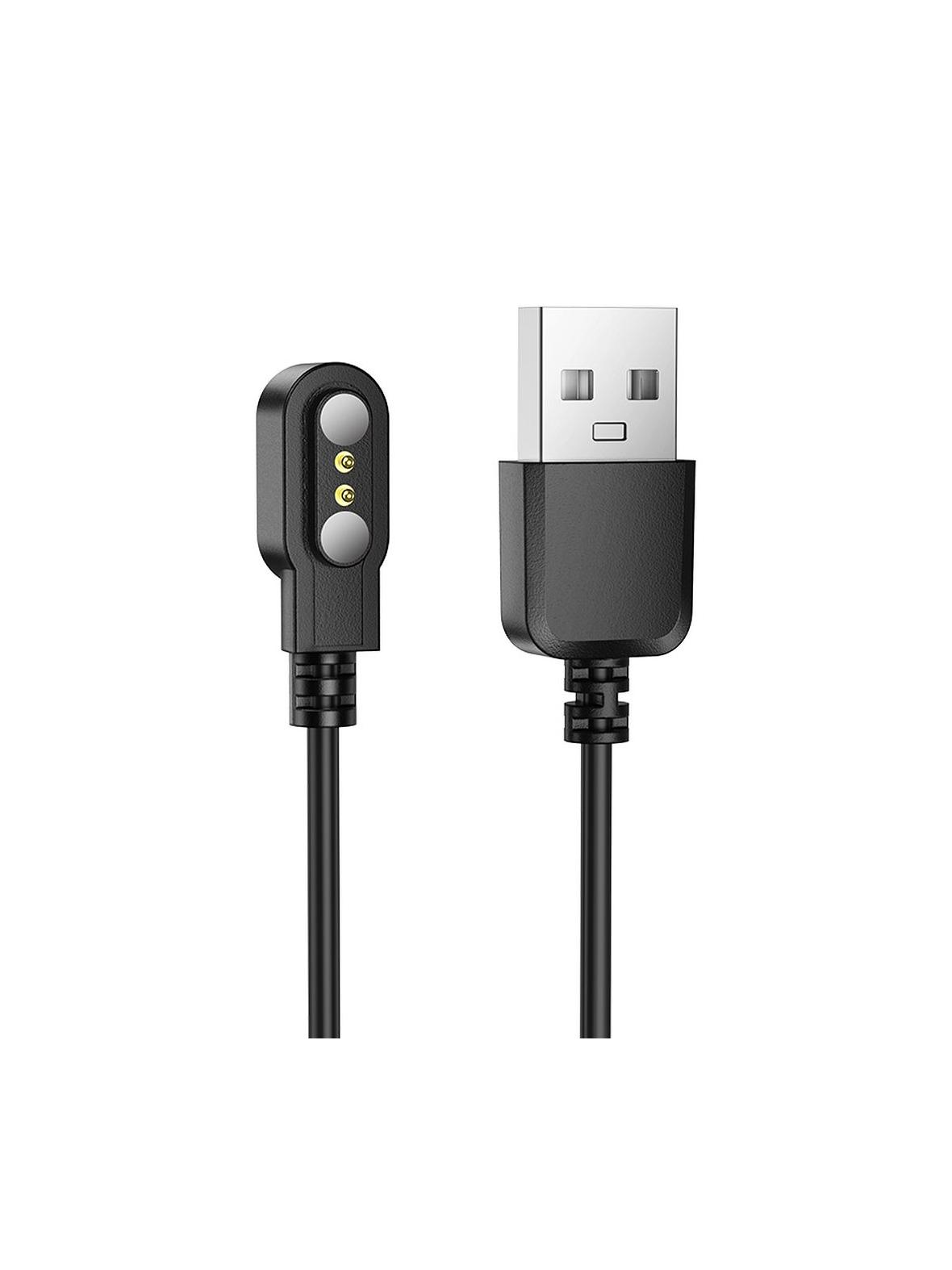 Kabel do ładowania smartwatcha Hoco 0,6 m Y26 / Y27 czarny
