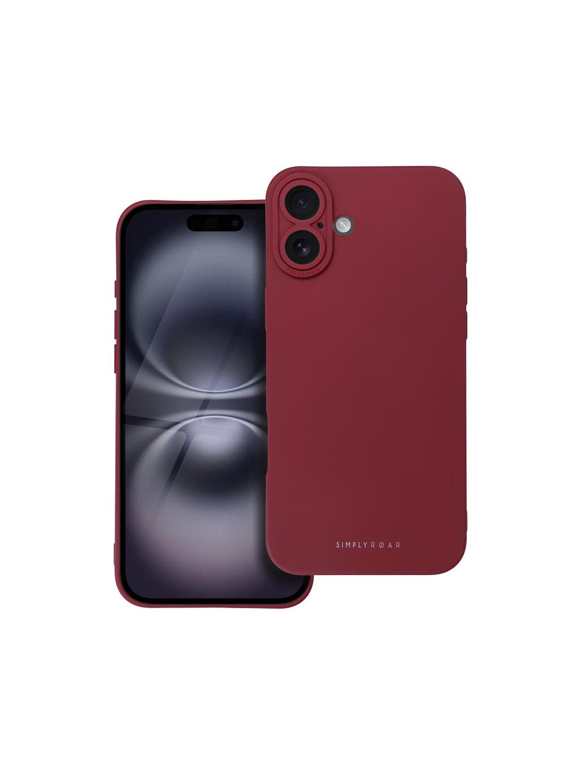 ROAR futerał LUNA do IPHONE 16 Plus czerwony