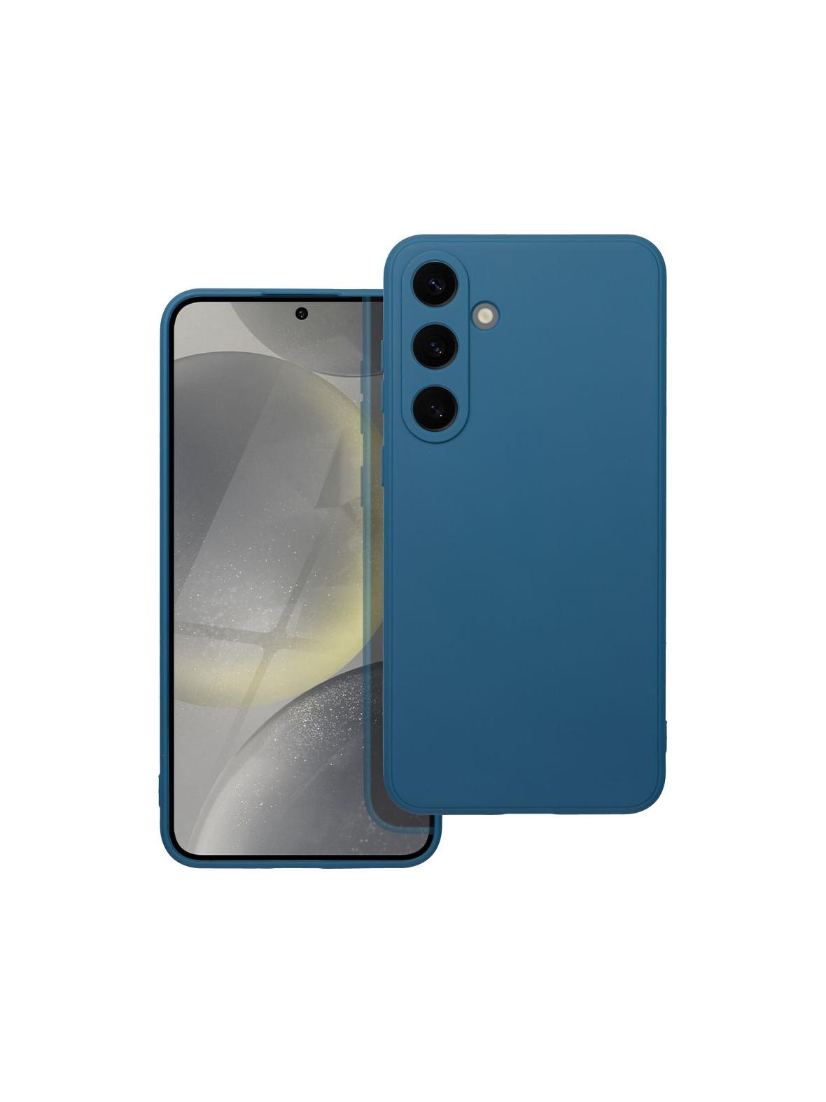 Futerał MATT do SAMSUNG S24 Plus niebieski