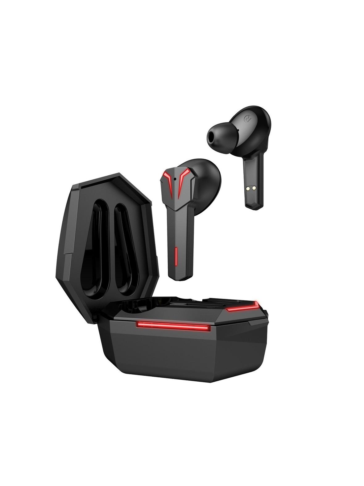 ART słuchawki bezprzewodowe bluetooth gamingowe TWS + stacja dokująca ze złączem Typ C AP-TW-G10 czarne