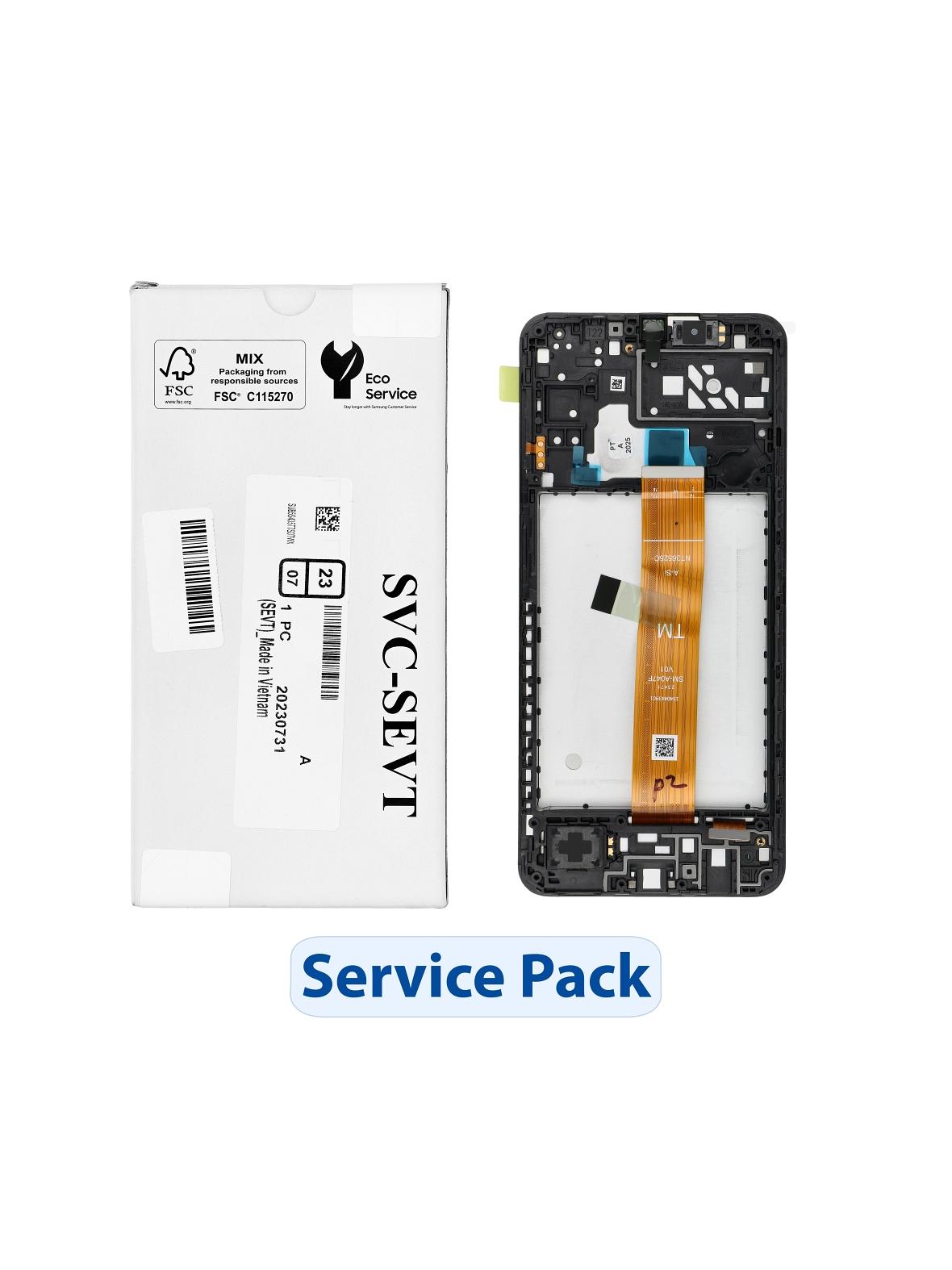 ServicePack Wyświetlacz LCD do SAMSUNG A04s A047F GH82-29806A