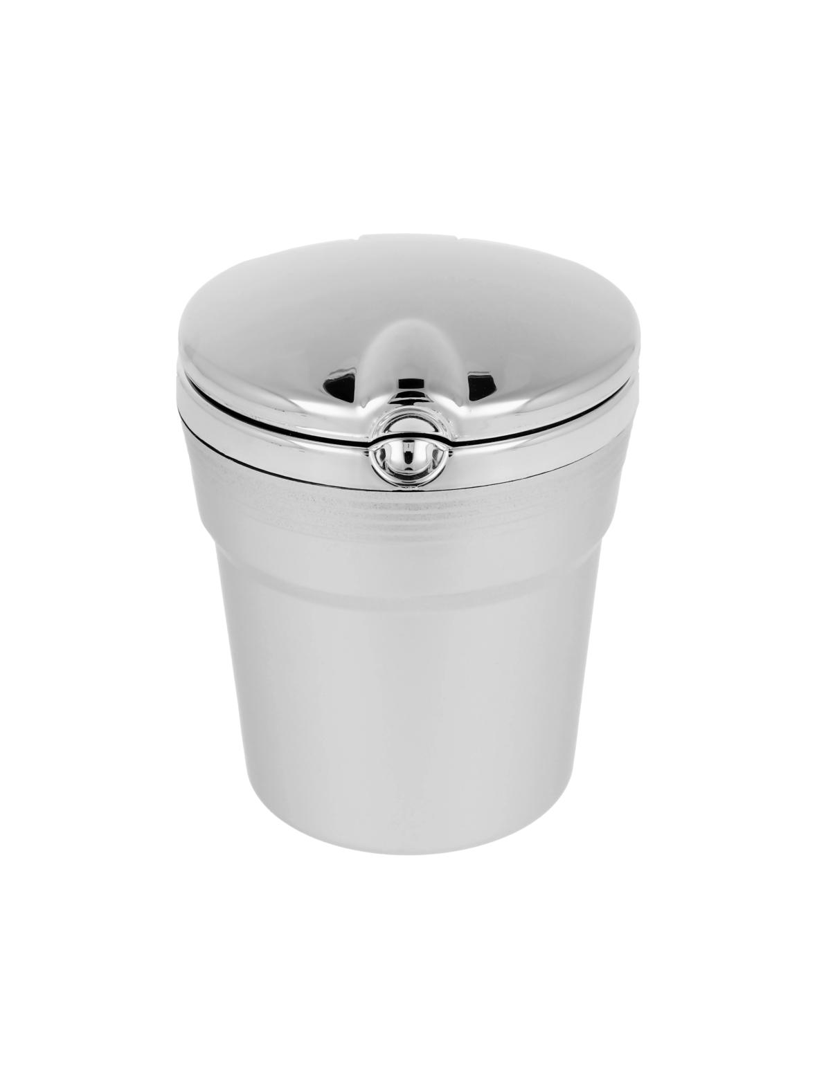 Popielniczka samochodowa CHROM srebrna