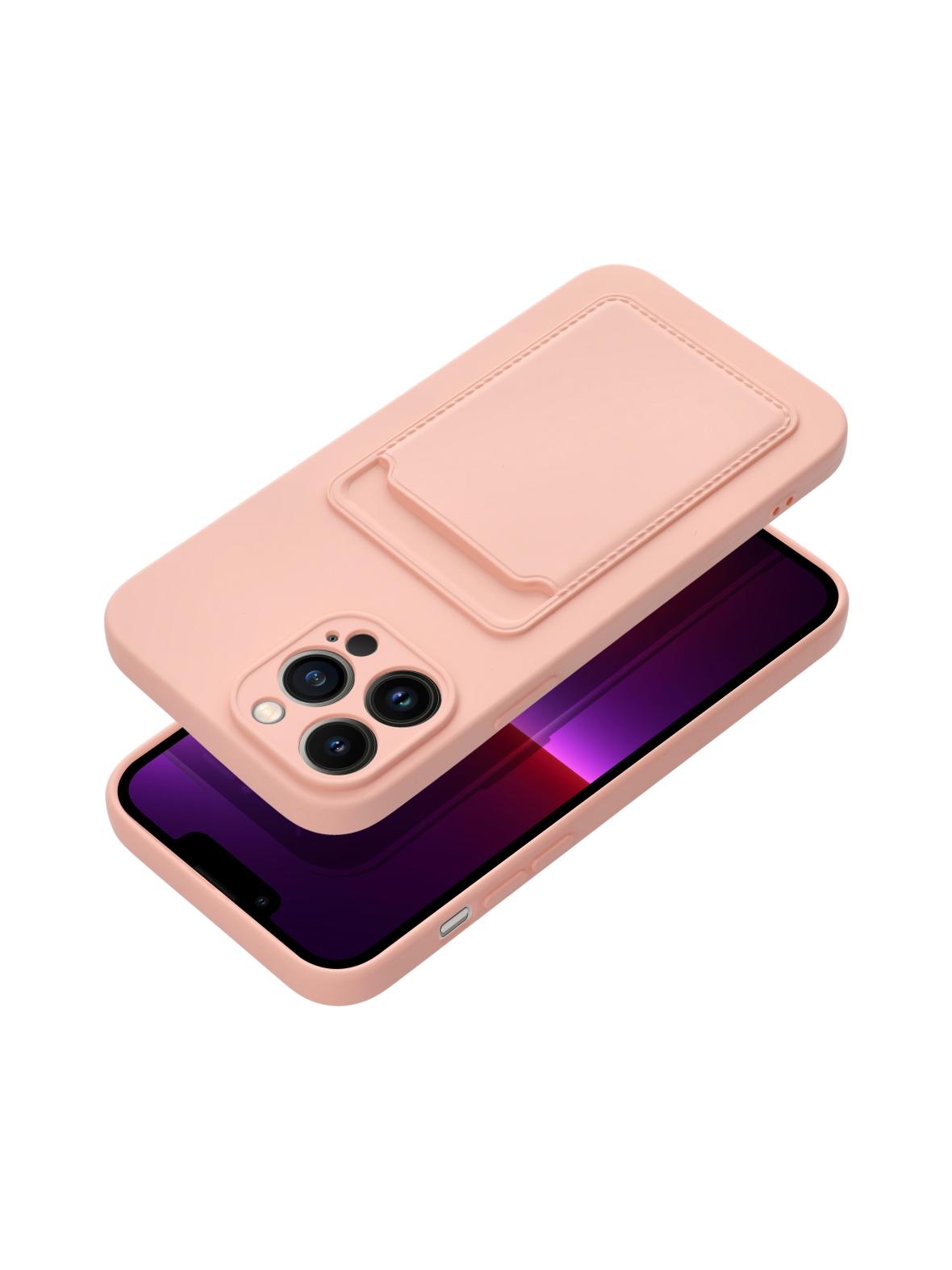 Futerał CARD CASE do XIAOMI Redmi NOTE 13 5G różowy