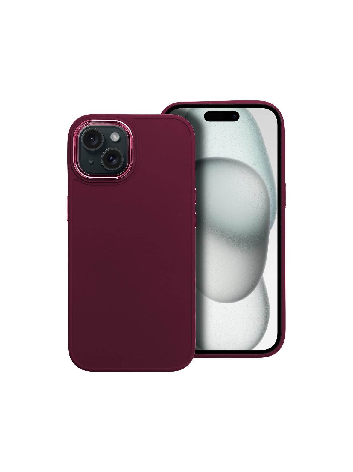 Futerał FRAME do IPHONE 15 fioletowy