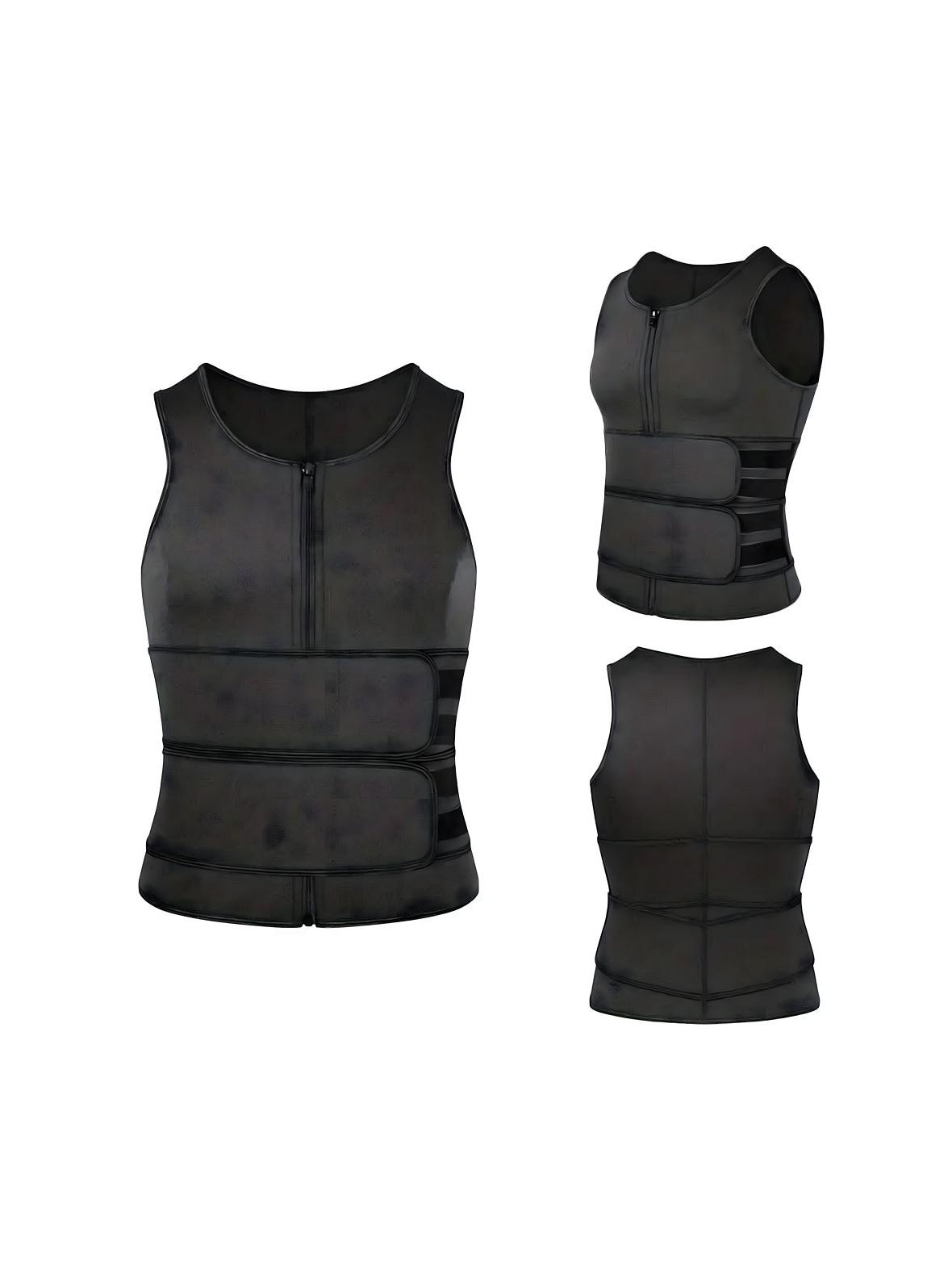 Kamizelka neoprenowa męska treningowa RC-K-1365 rozmiar S czarna