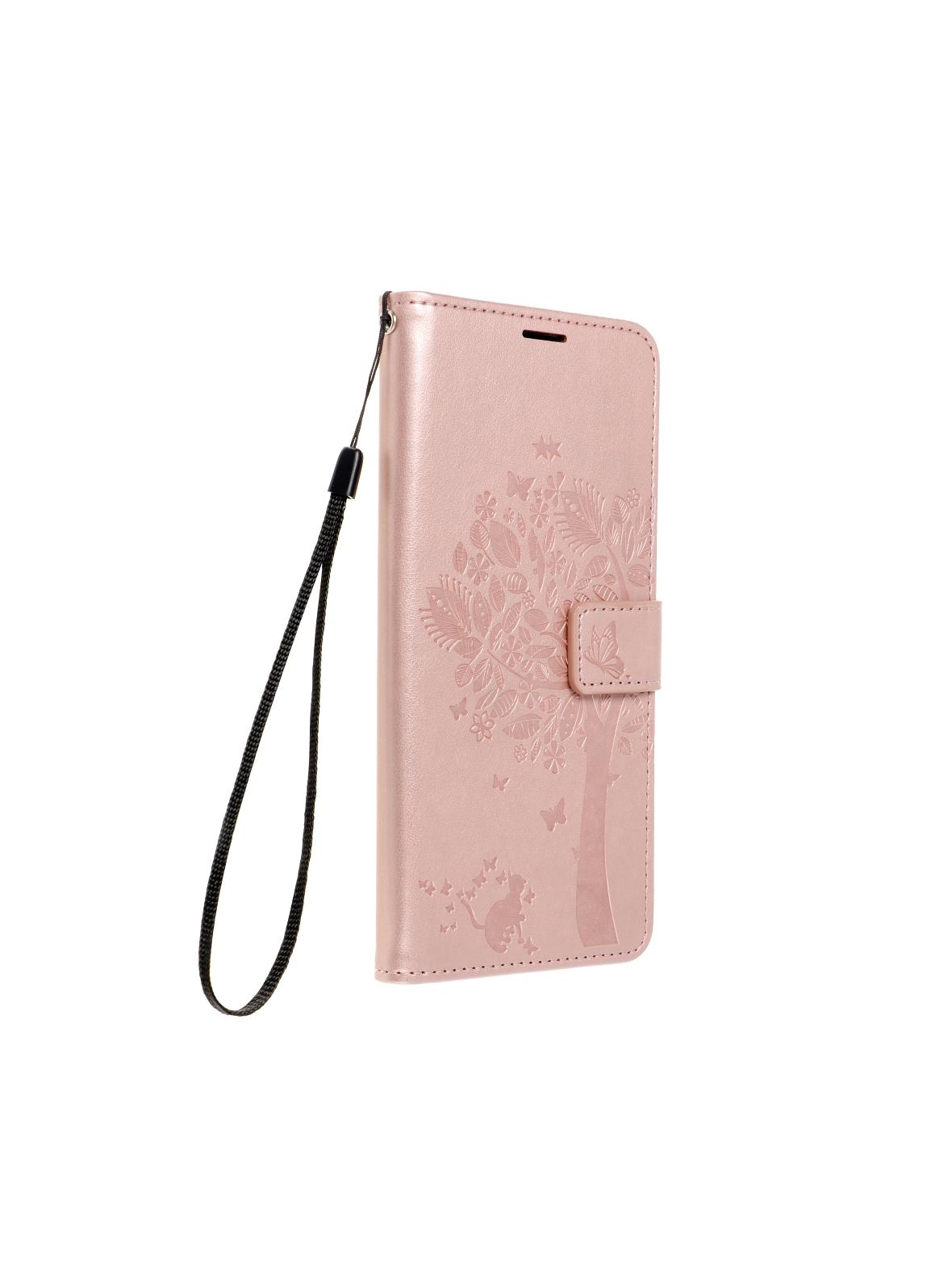 Kabura MEZZO Book do SAMSUNG A37 5G drzewo złoty róż