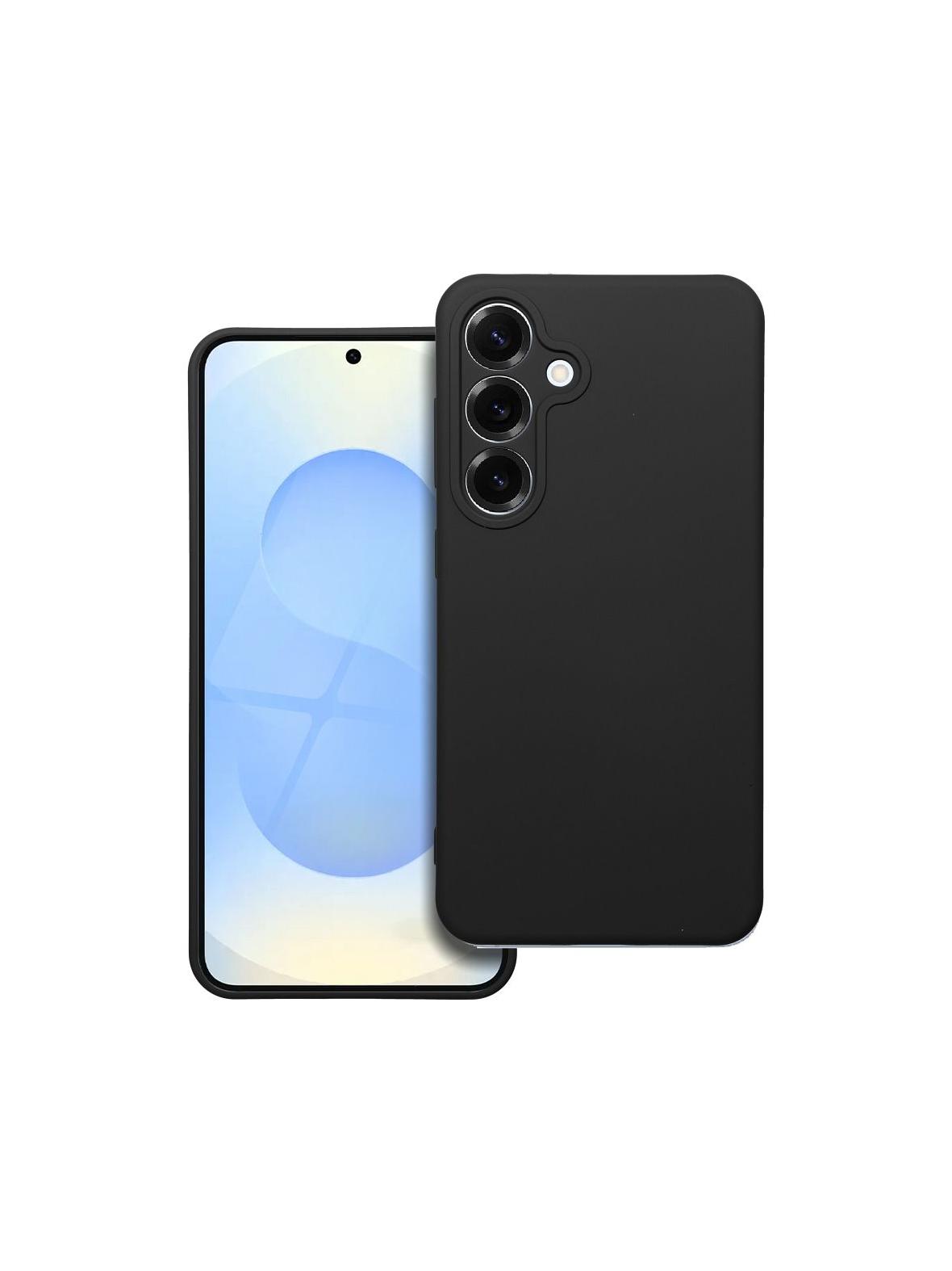 Futerał SILICONE do SAMSUNG S25 czarny