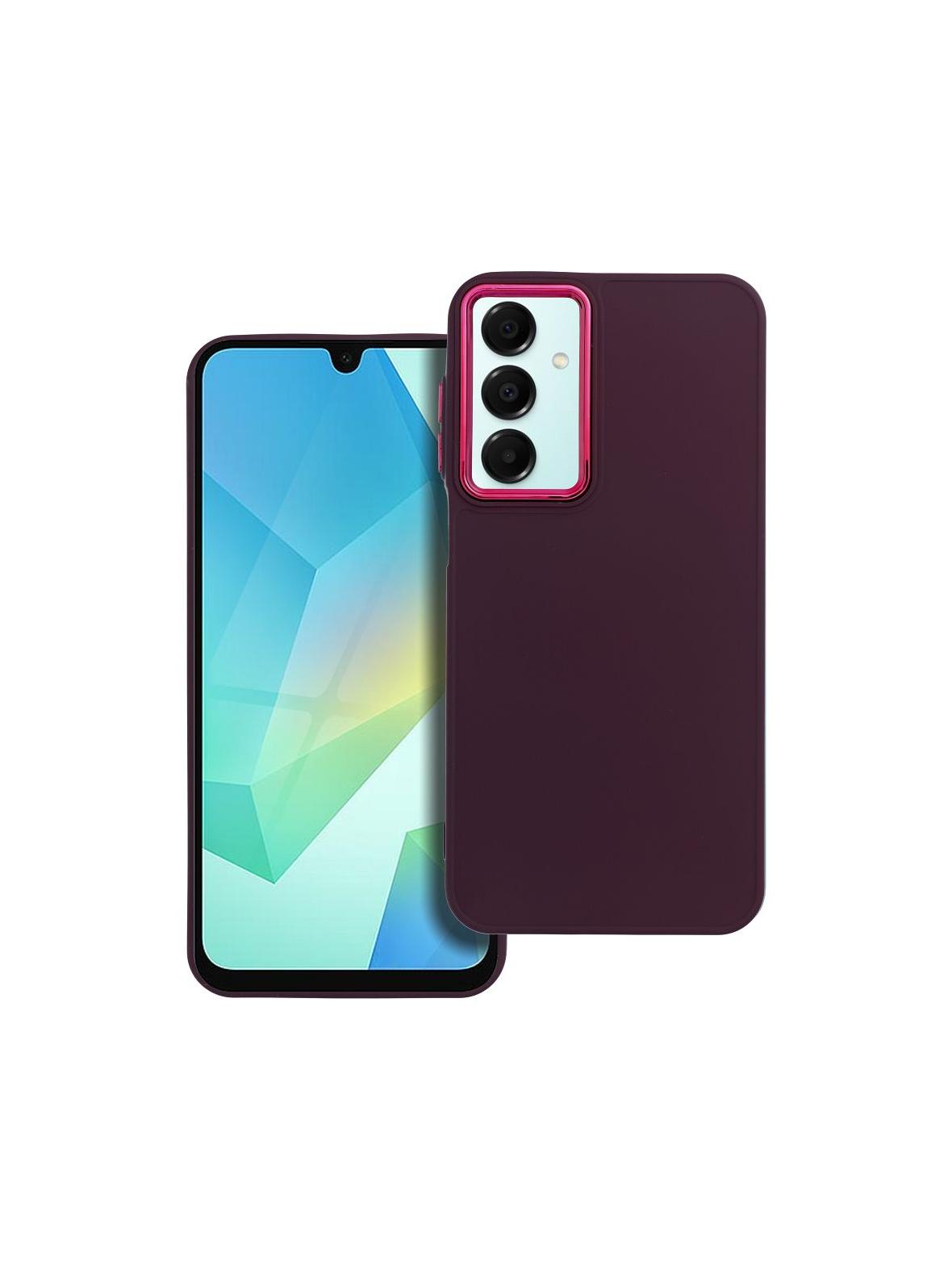 Futerał FRAME do SAMSUNG A16 5G / A16 4G fioletowy