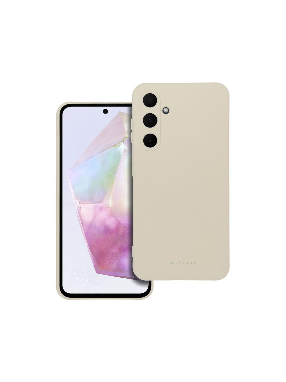 ROAR futerał SPACE do SAMSUNG A35 5G Kremowy