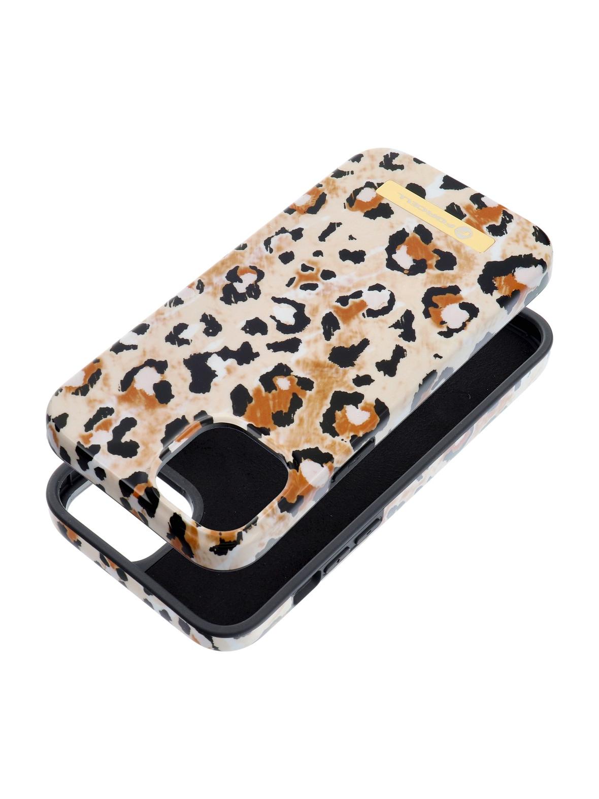 Etui na iPhone 15 PLUS Forcell F-Protect Mirage zgodny z MagSafe wild panther