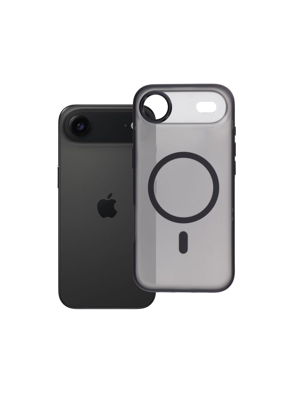 Futerał do iPhone 17 AIR Flexline Mag Cover zgodny z MagSafe czarny