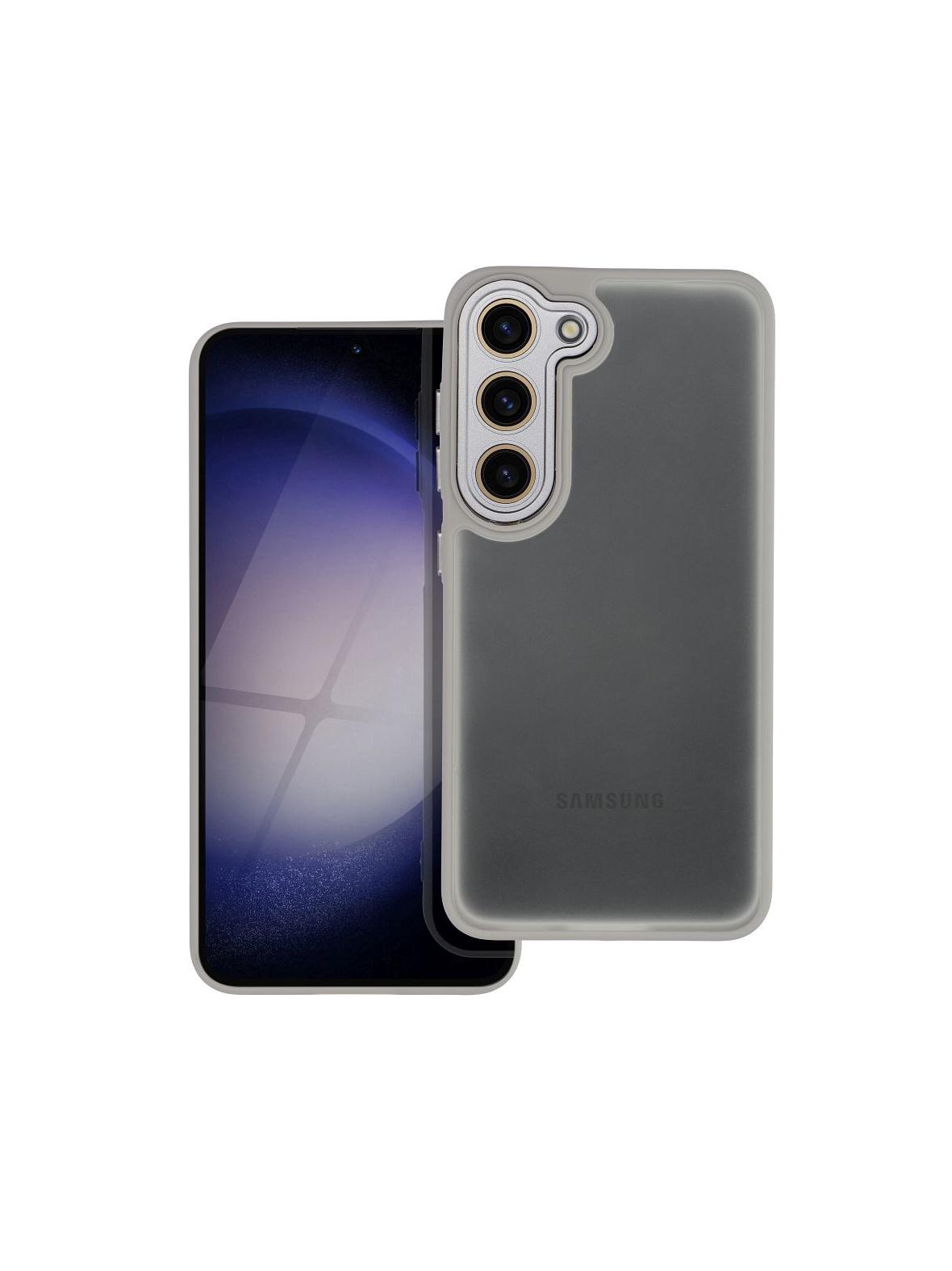 Futerał VARIETE do SAMSUNG S23 stalowy