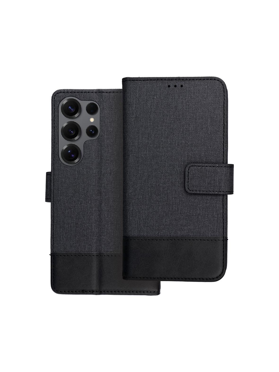 Kabura GOMMA Book do SAMSUNG S25 Ultra czarny