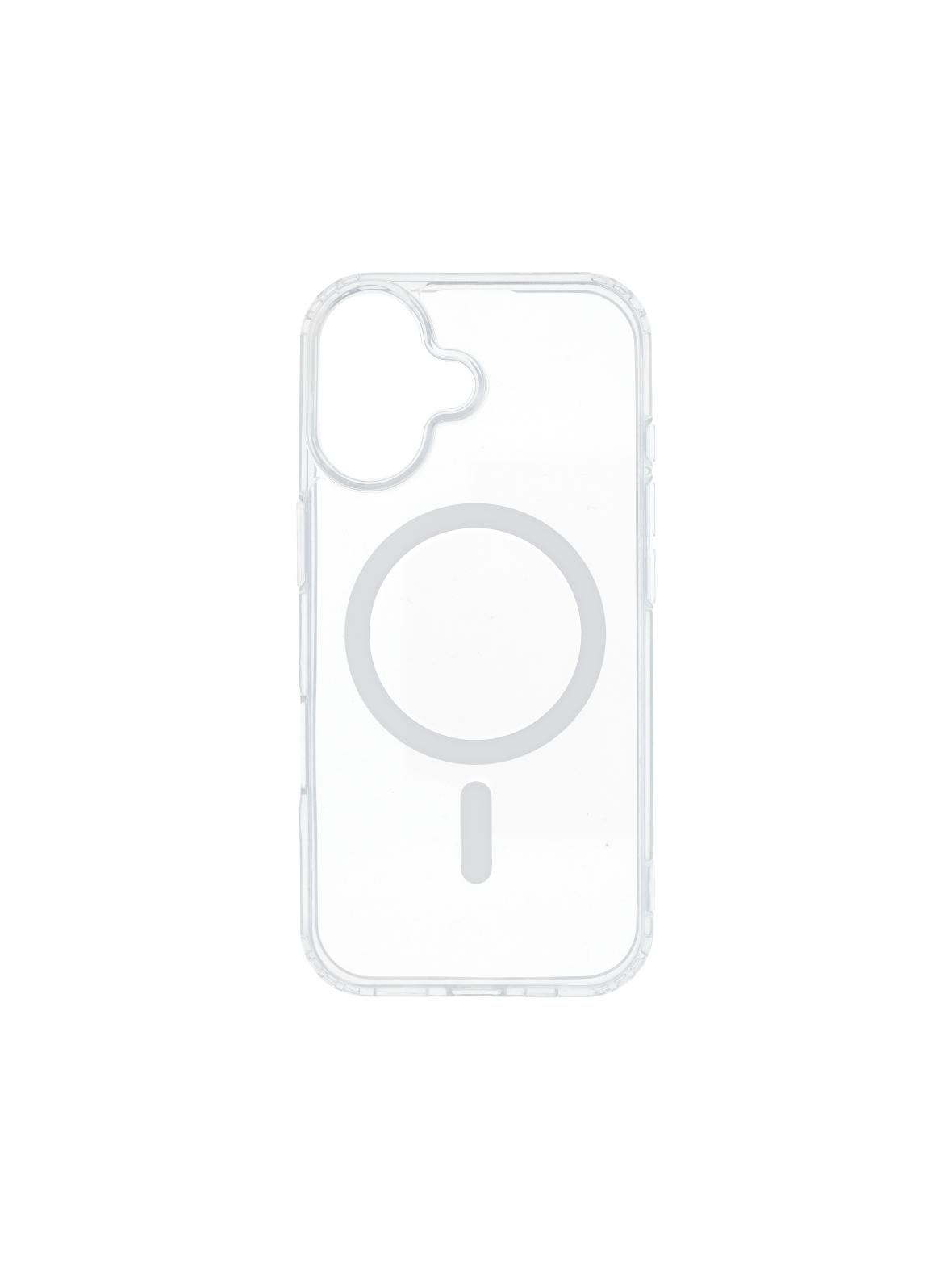 Drop Glue Colorful Ring Mag Cover kompatybilny z MagSafe pasuje do IPHONE 17 biały