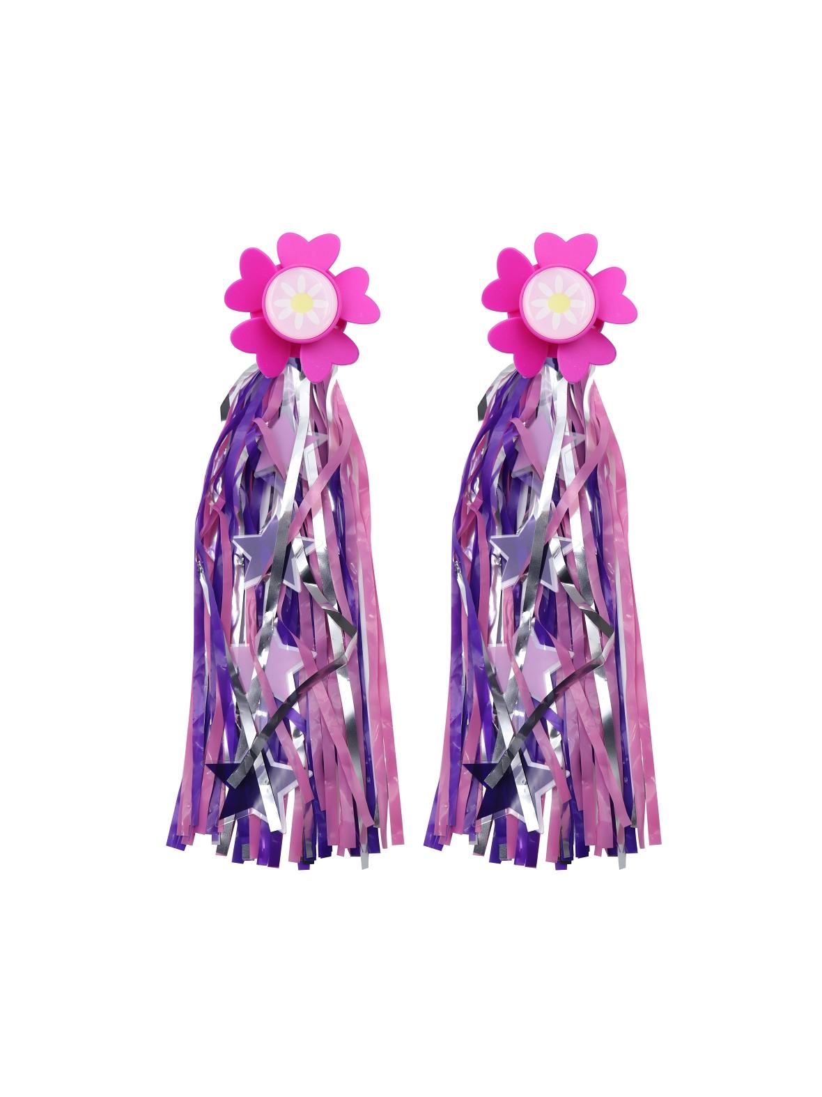 Wstążki ozdobne na kierownice rowerową FSAKB-093-6 wielokolorowe