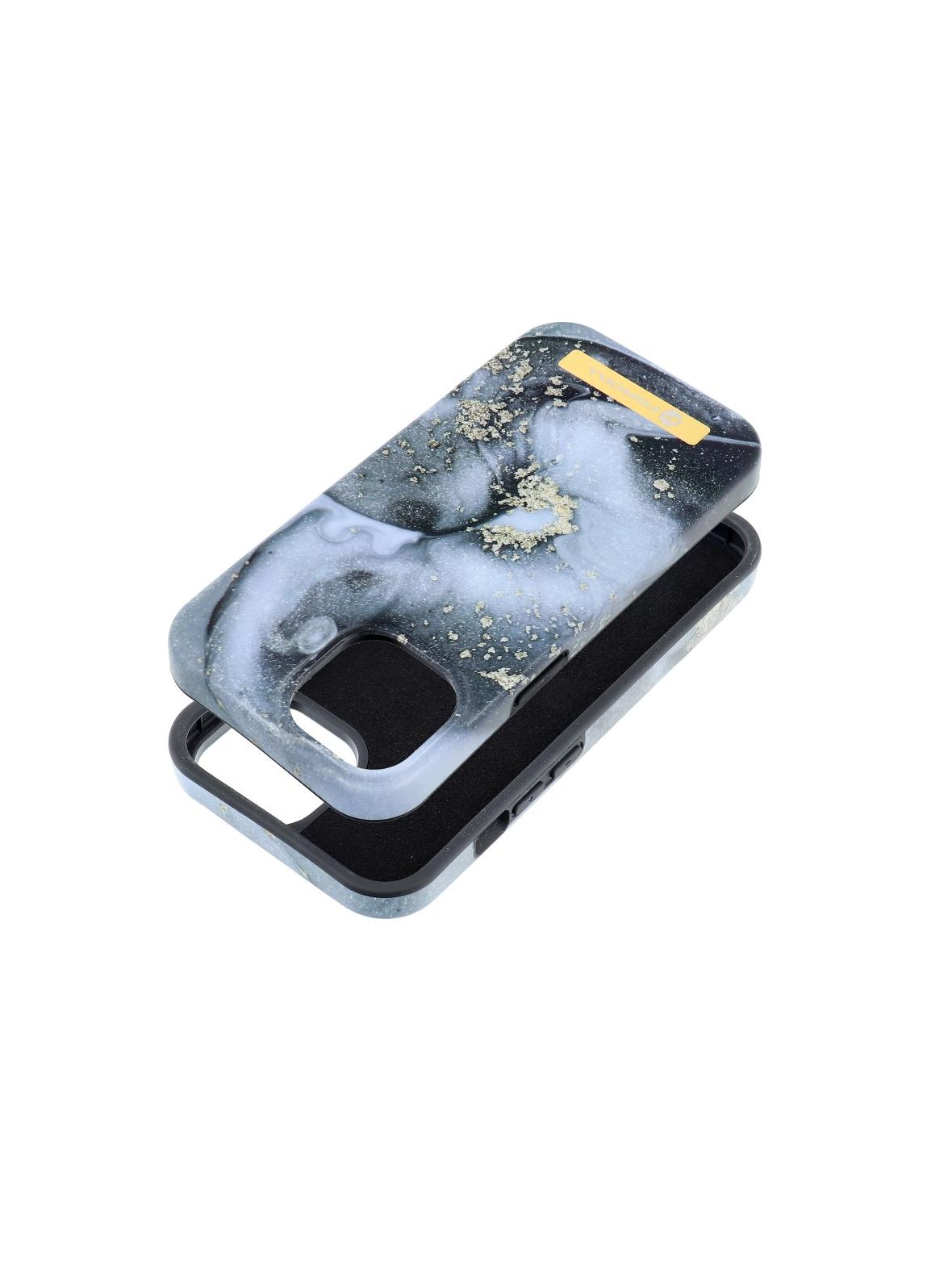 Etui na iPhone 15 Forcell F-Protect Mirage zgodny z MagSafe marble mist