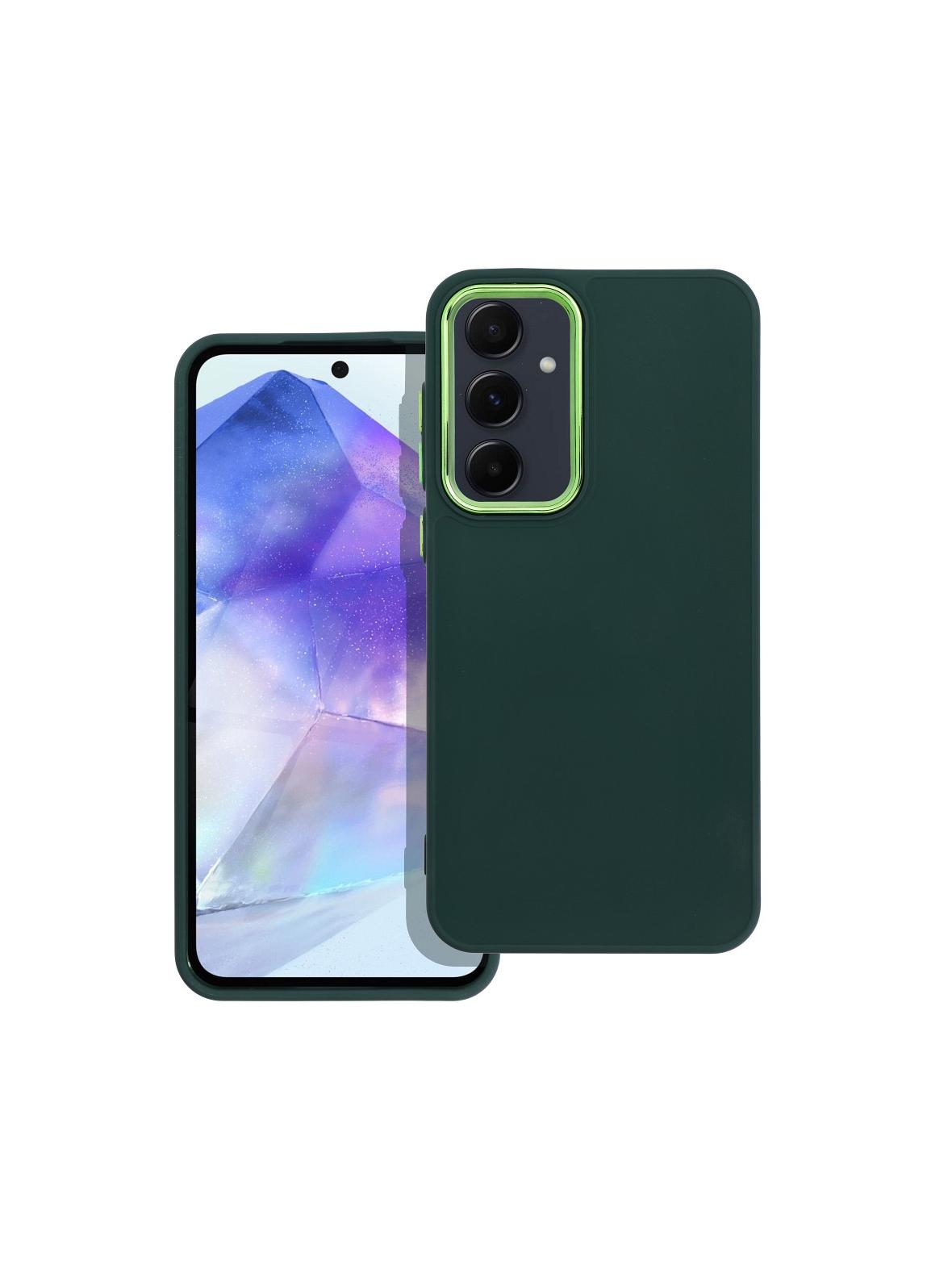 Futerał FRAME do SAMSUNG A55 5G zielony