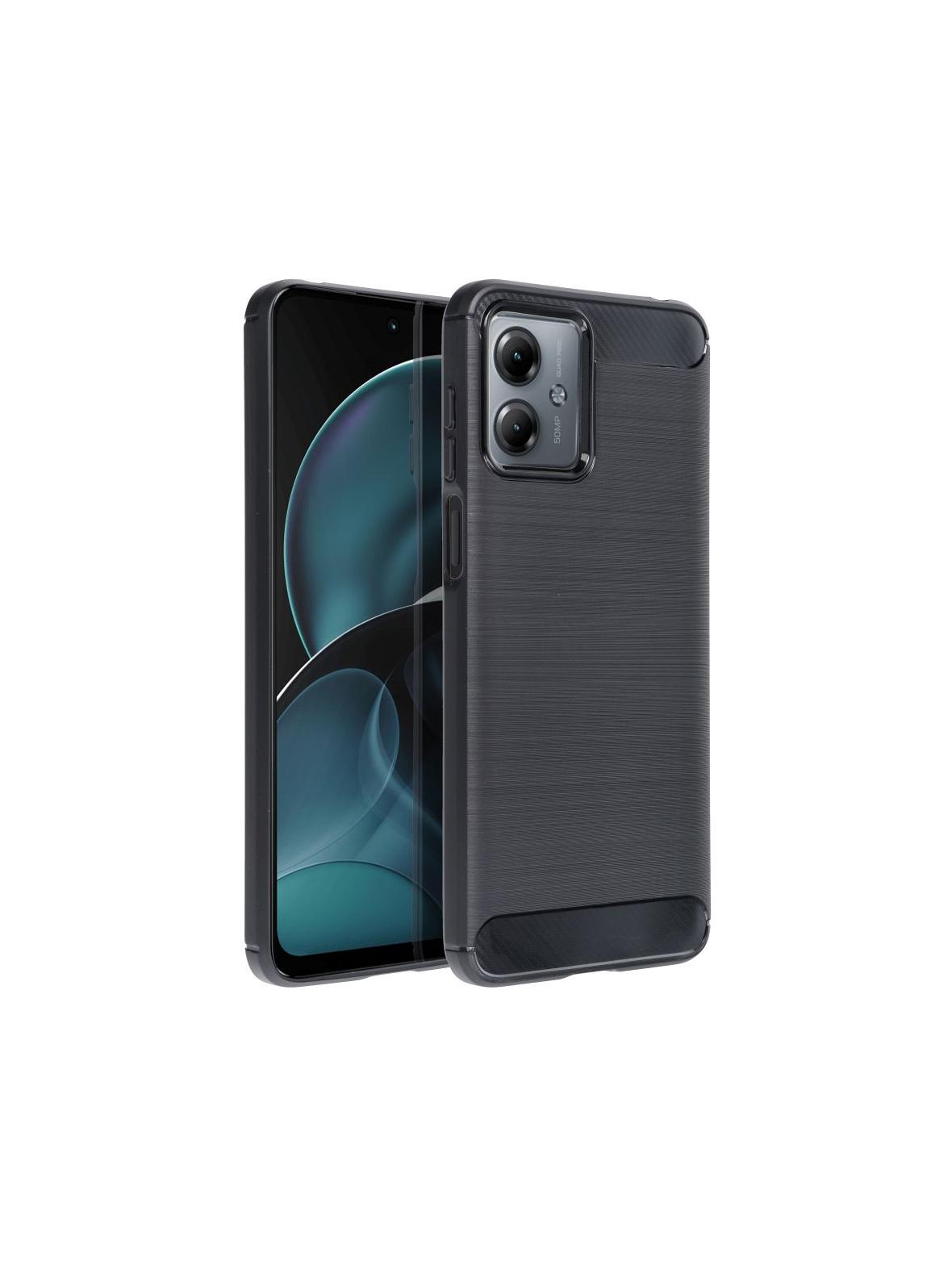 Futerał CARBON do MOTOROLA G14 czarny