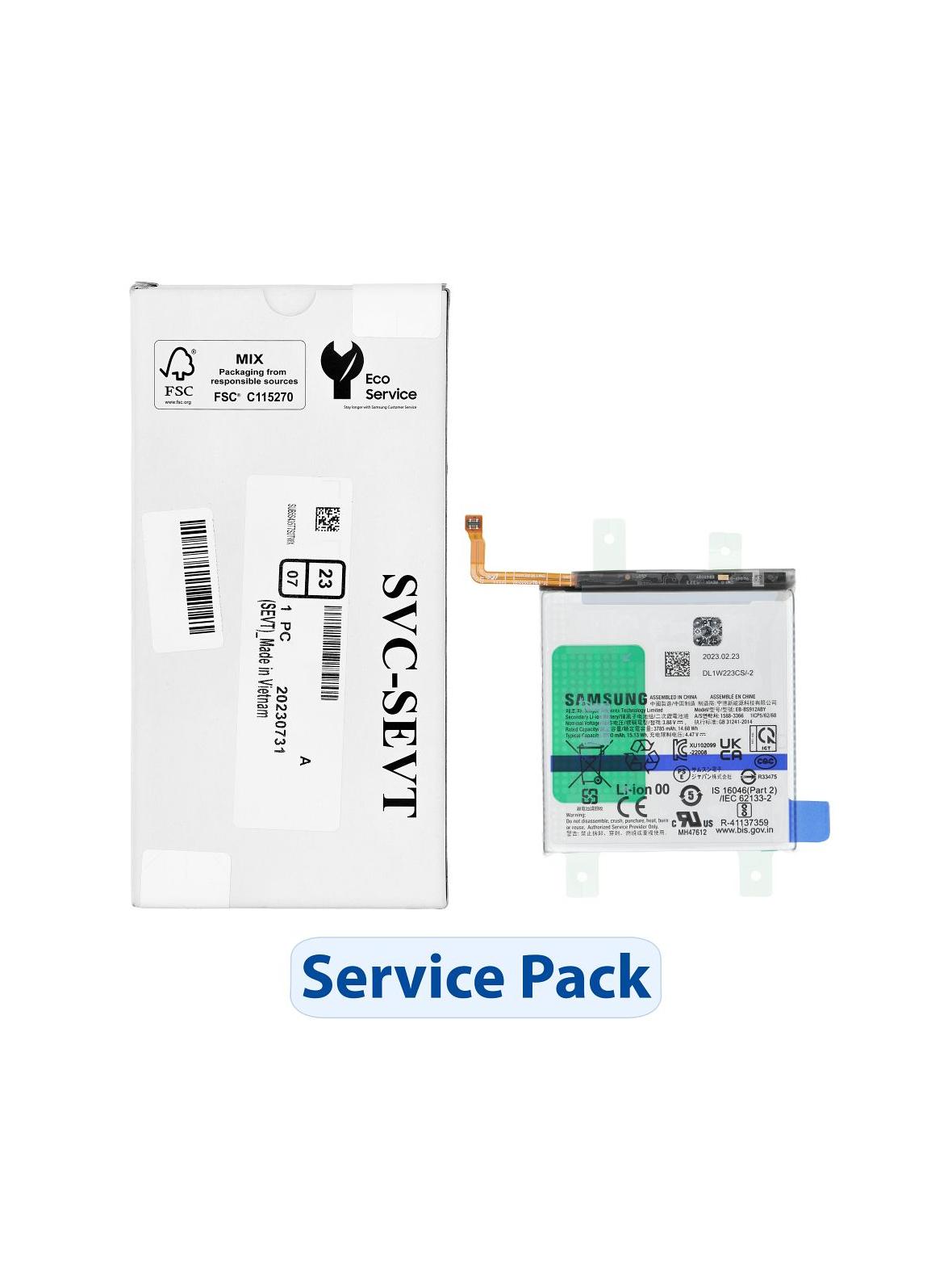 ServicePack Bateria EB-BS912ABY do SAMSUNG S23 S911B GH82-30483A