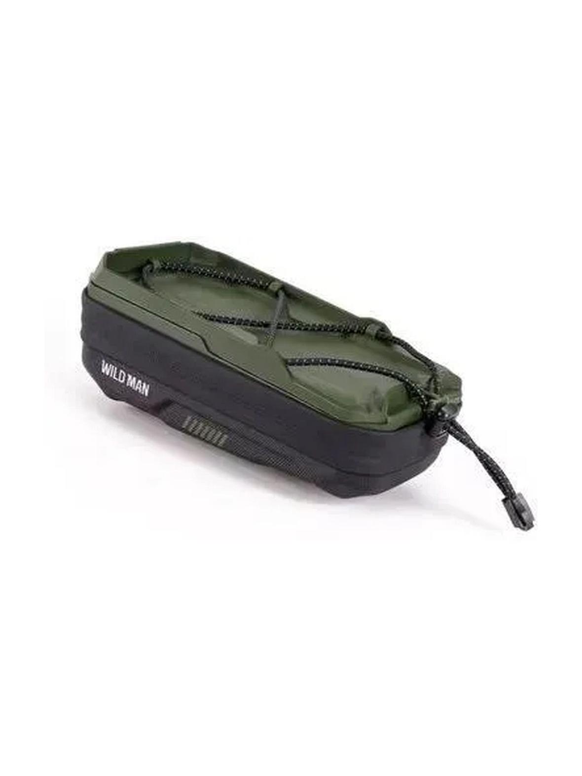 WILDMAN sakwa rowerowa na kierownicę na zamek 0,6L (4" - 7") GX330 zielona