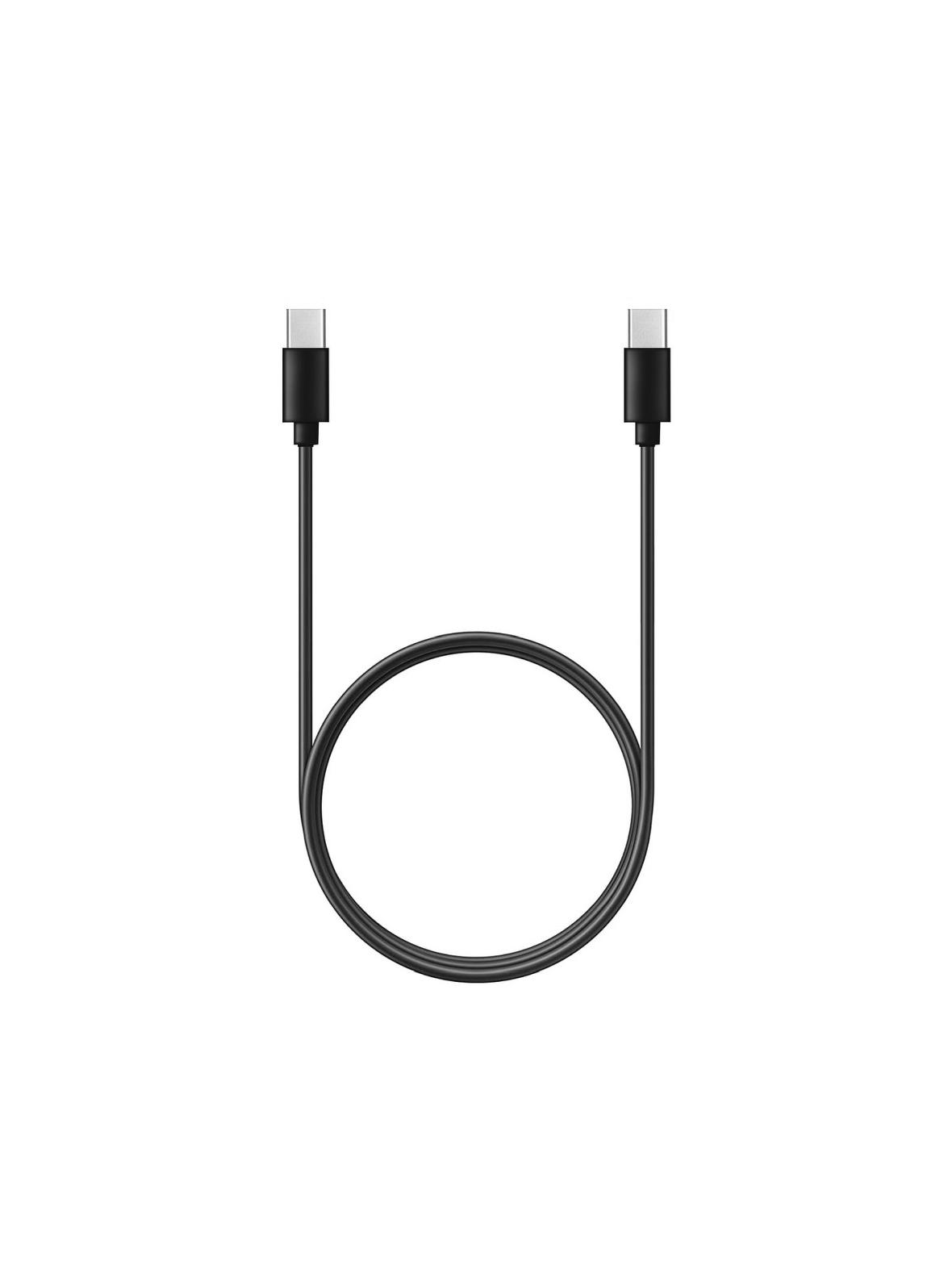 Kabel USB C do USB C PD QC 3A 60W 1 m C296 (długa końcówka 8mm)  czarny