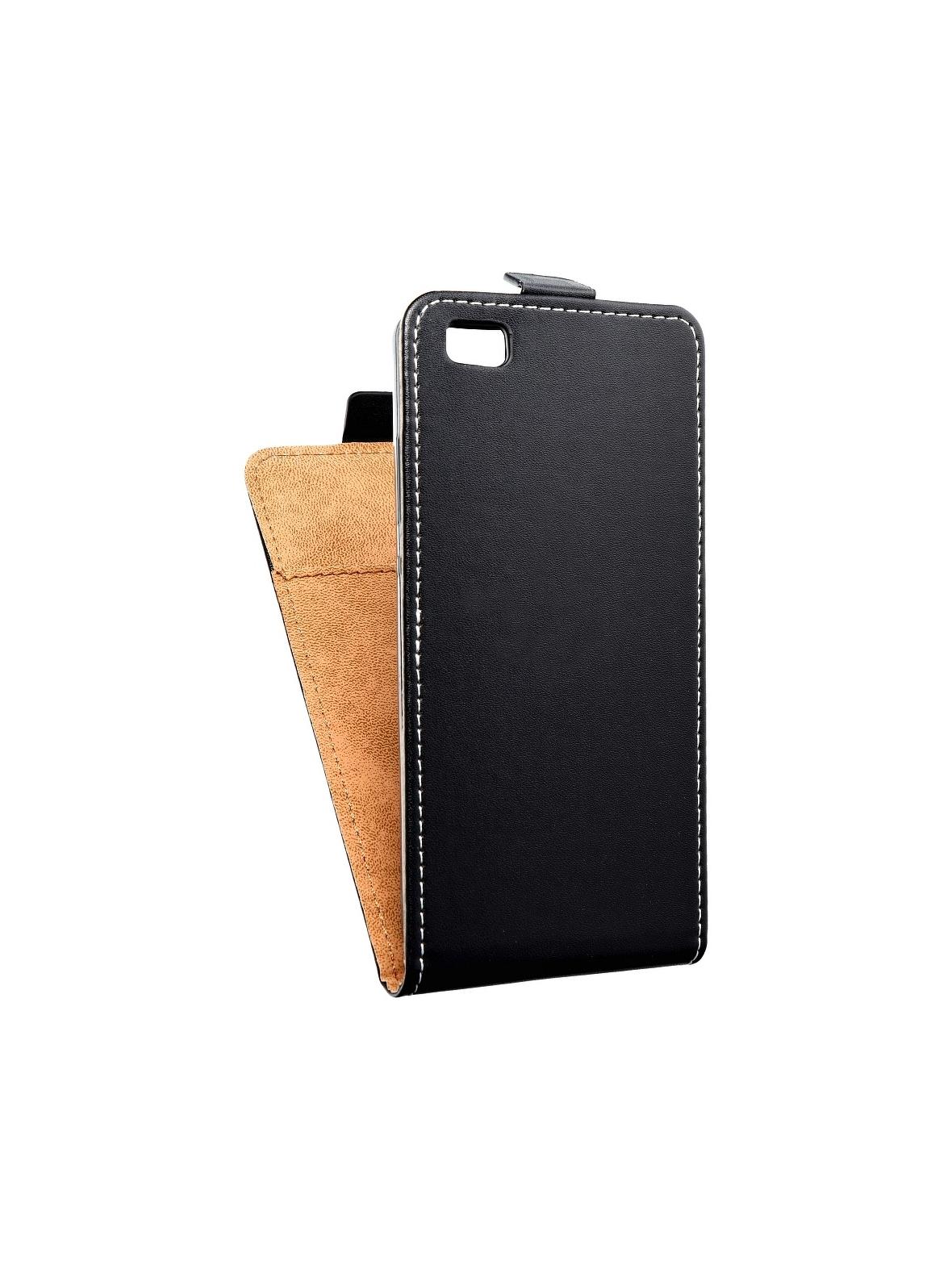 Kabura SLIM FLEXI FRESH pionowa do HUAWEI P8 LITE czarna