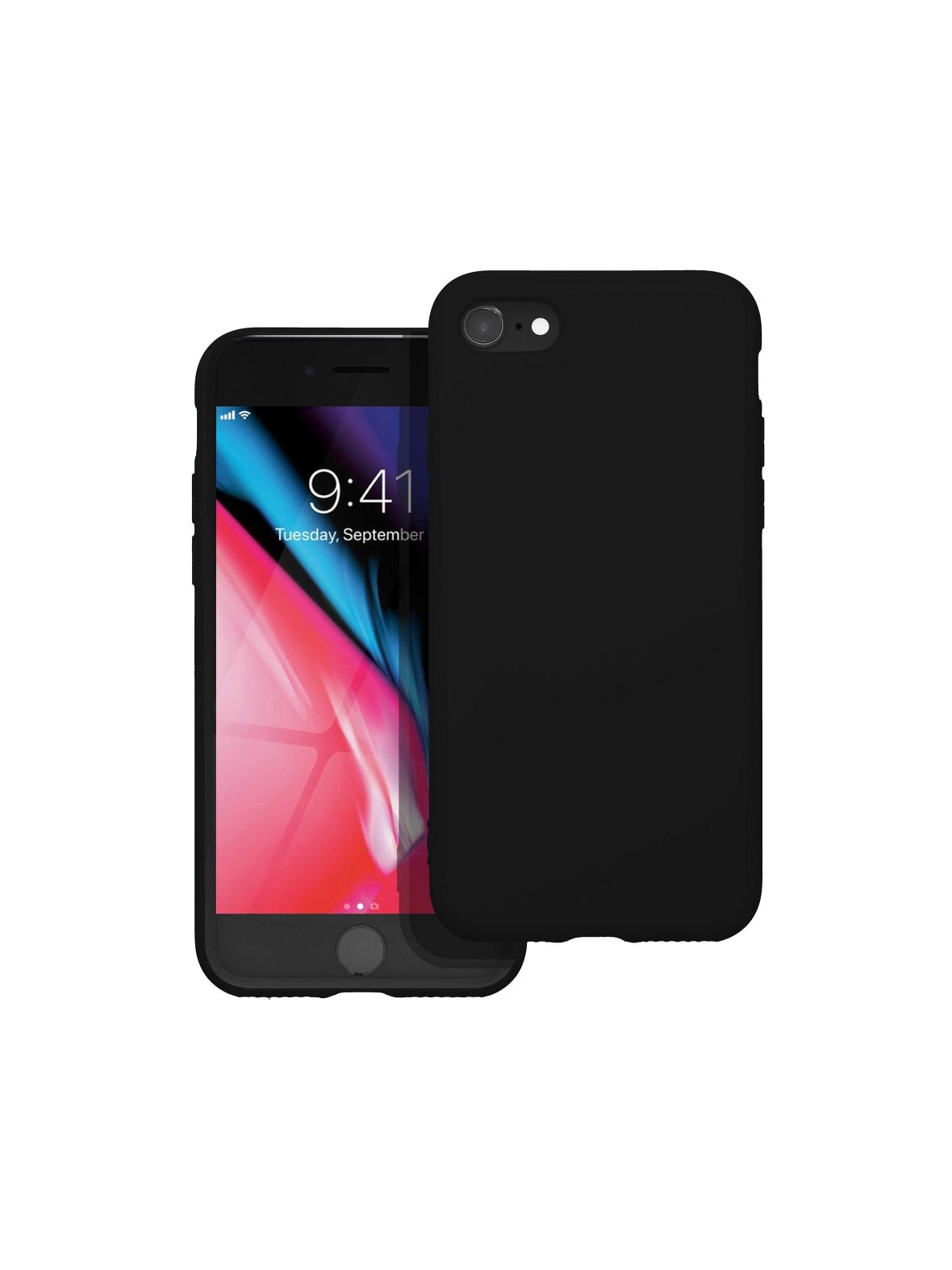 Futerał SILICONE do IPHONE 8 czarny