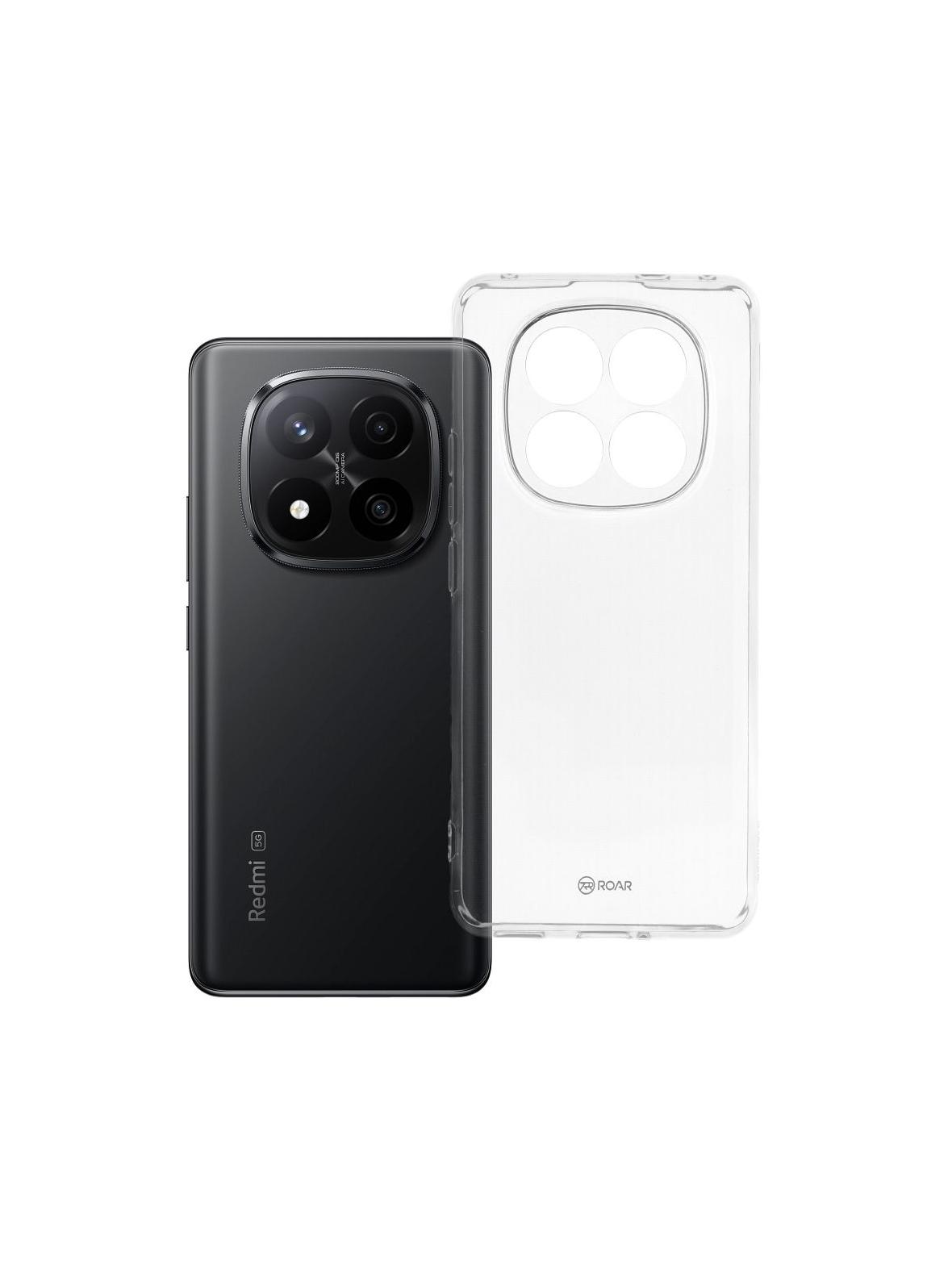 ROAR futerał ALL DAY COLORFUL JELLY do XIAOMI Redmi Note 14 Pro+ 5G transparentny