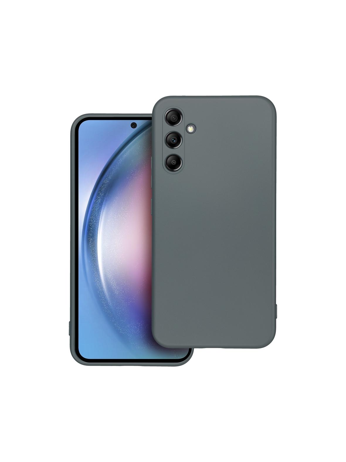 Futerał METALLIC do SAMSUNG A34 5G szary