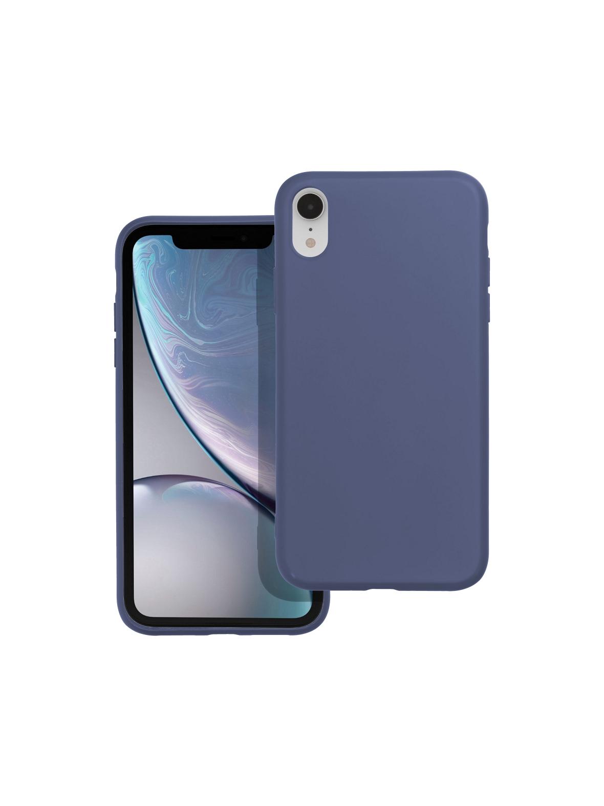 Futerał MATT do IPHONE XR niebieski