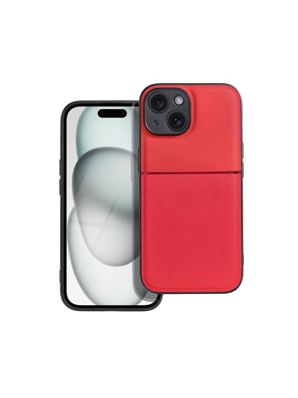 Futerał NOBLE do IPHONE 15 czerwony