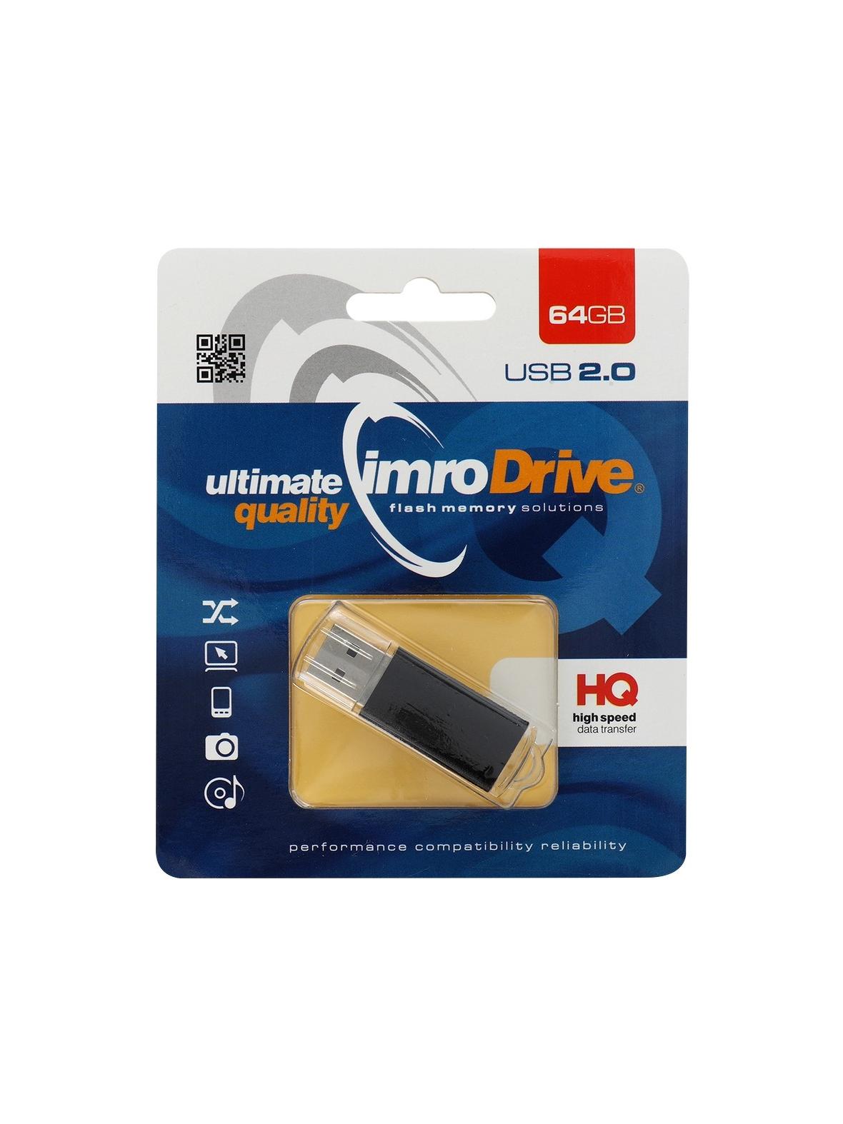 IMRO pendrive BLACK 64GB USB2.0