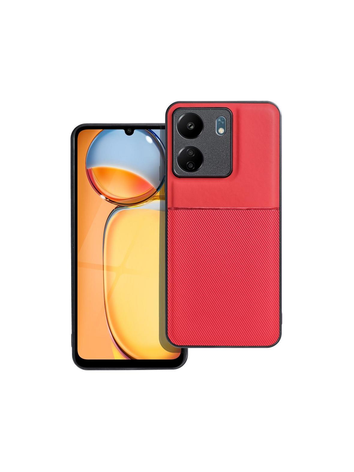 Futerał NOBLE do XIAOMI Redmi 13C / POCO C65 czerwony