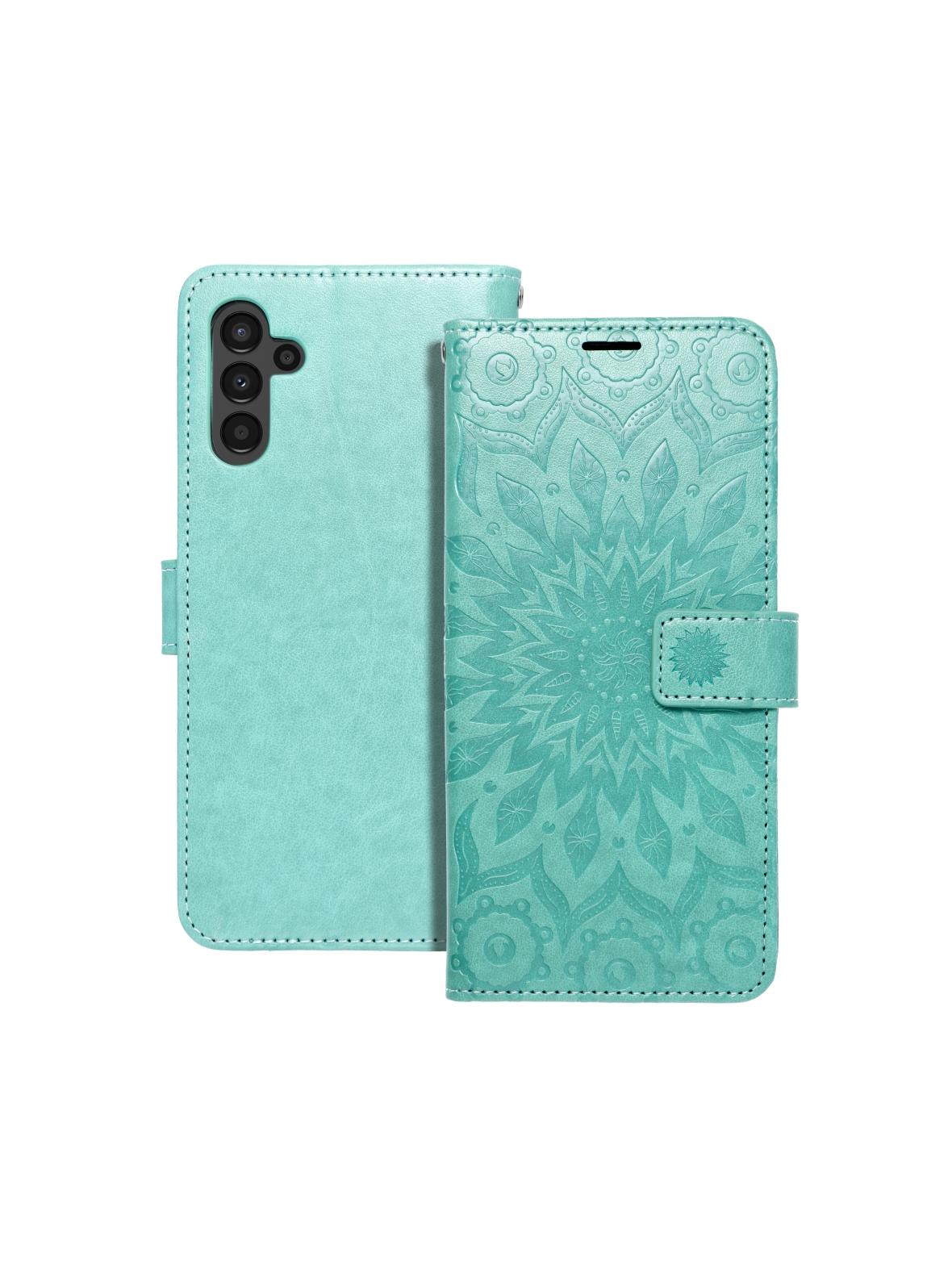 Kabura MEZZO Book do SAMSUNG A13 5G / A04S mandala zielony